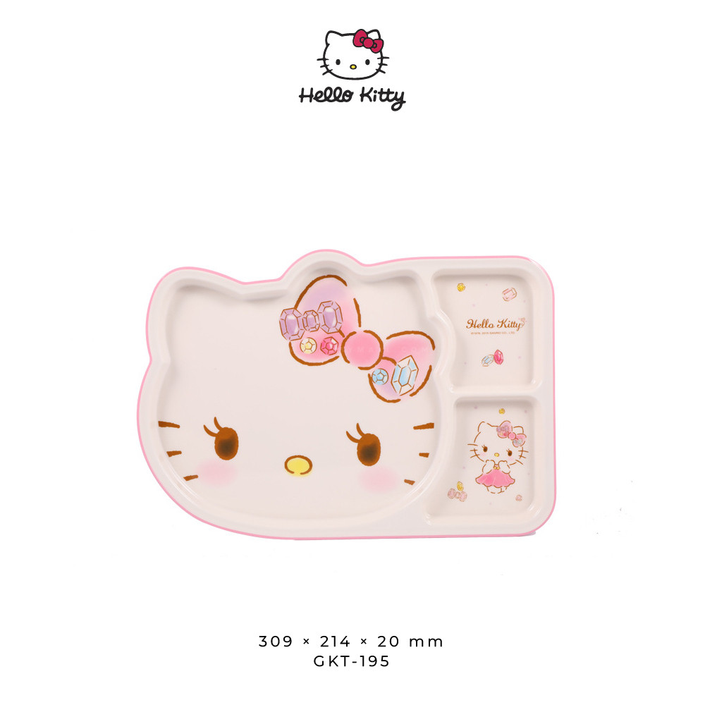 [Hello Kitty] 3 Grids Plate