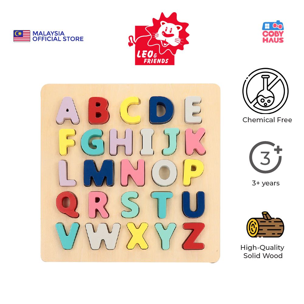 [Leo & Friends] Chunky Alphabet Puzzle