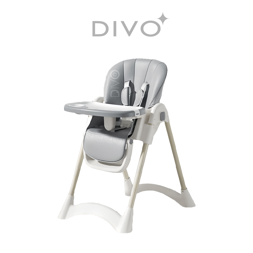 [Divo] Junior Dining High Chair -Grey