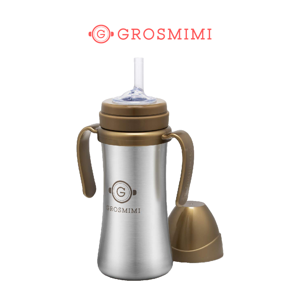 [Grosmimi] Stainless Functional Straw Cup 300ml