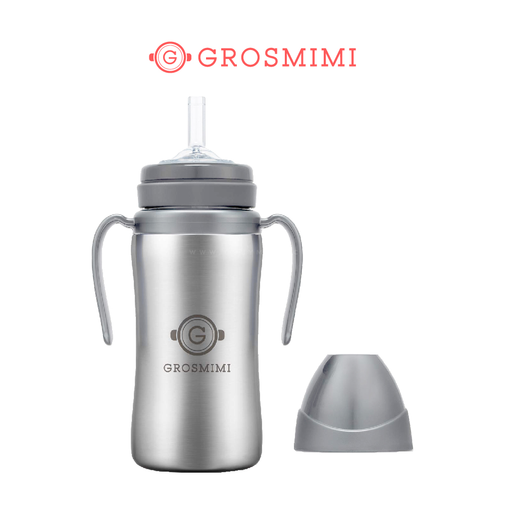 Grosmimi Stainless Functional Straw Cup 300ml