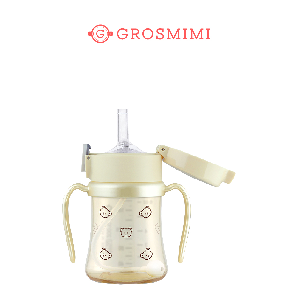 [Grosmimi] PPSU 200ml Dotgom Weighted Straw Cup (Special Edition)