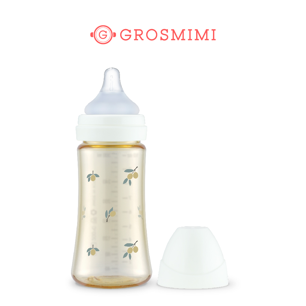 [Grosmimi] PPSU Olive Feeding Bottle (included teat)