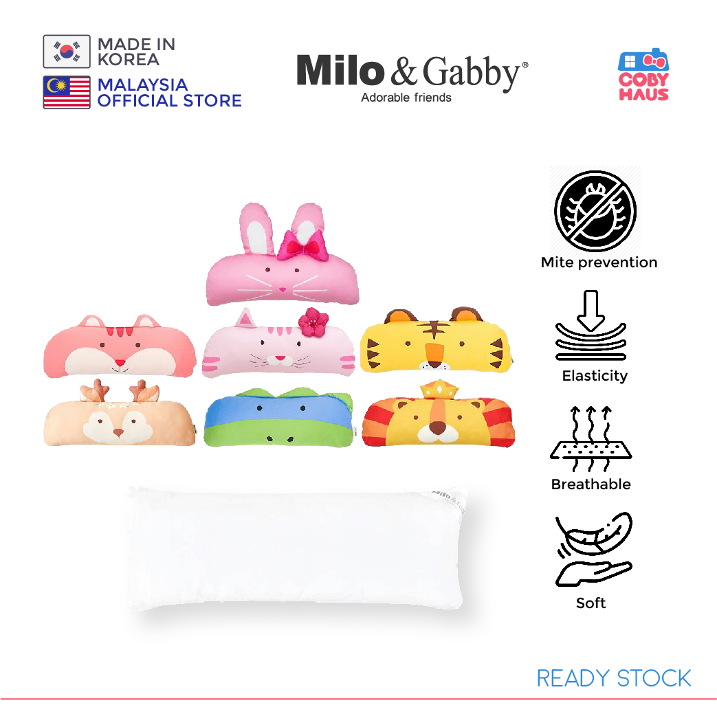 [Milo & Gabby] Korea Breathable Microfiber Long Pillow