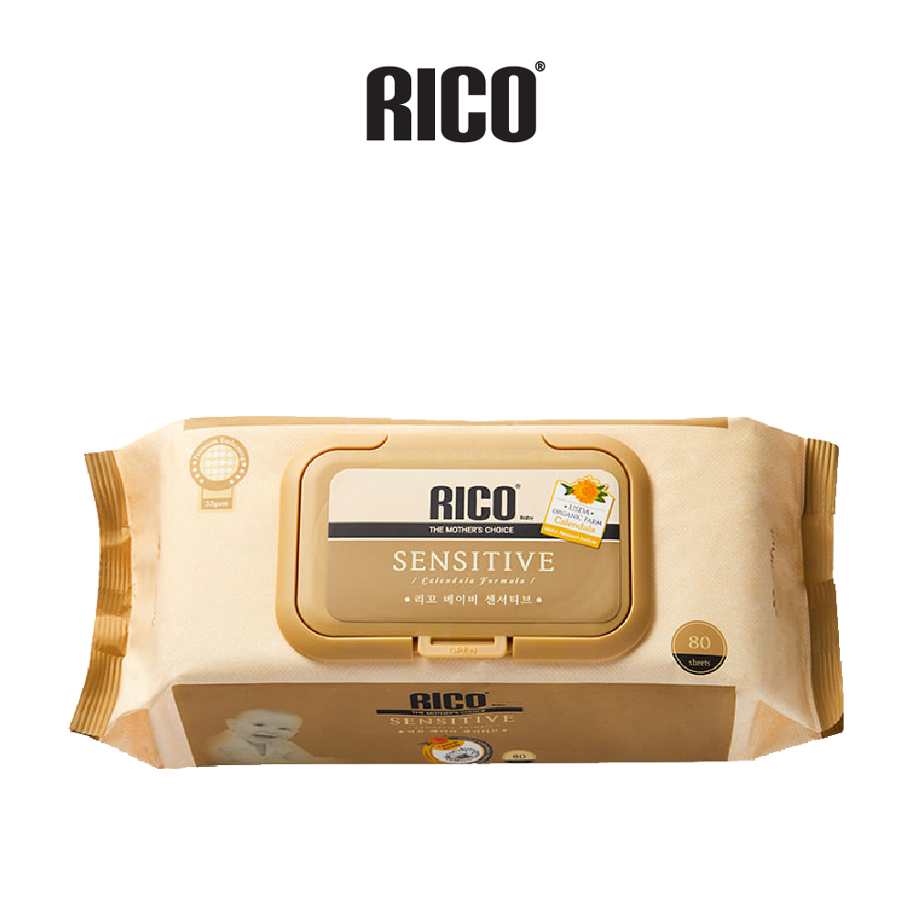 [RICO] Premium Wet Wipes – Sensitive 55gsm