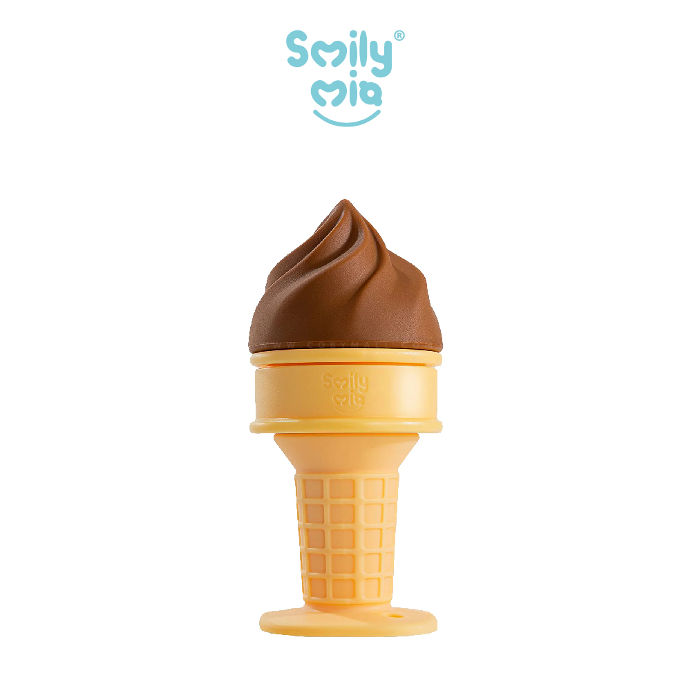 [Smily Mia] Ice Cream Water Filled Freezable Silicone Teether Toy