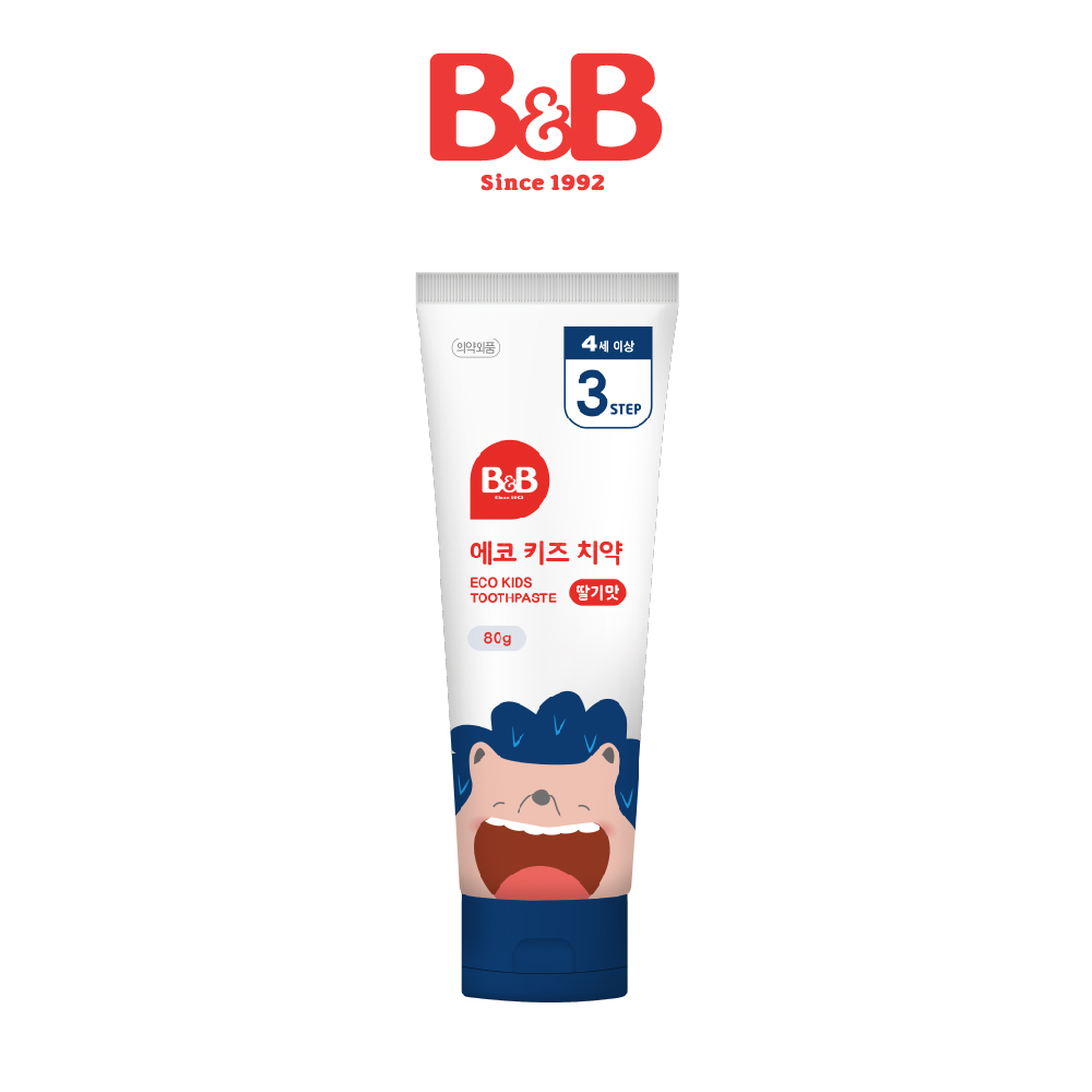 [B&B] Eco Kids Toothpaste Muaa Strawberry 80g