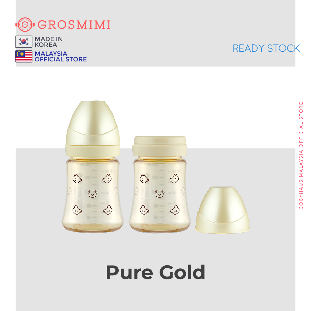 [Grosmimi] PPSU 200ml Dotgom Feeding Bottle (Special Edition) (Twin Pack No Include Nipple)
