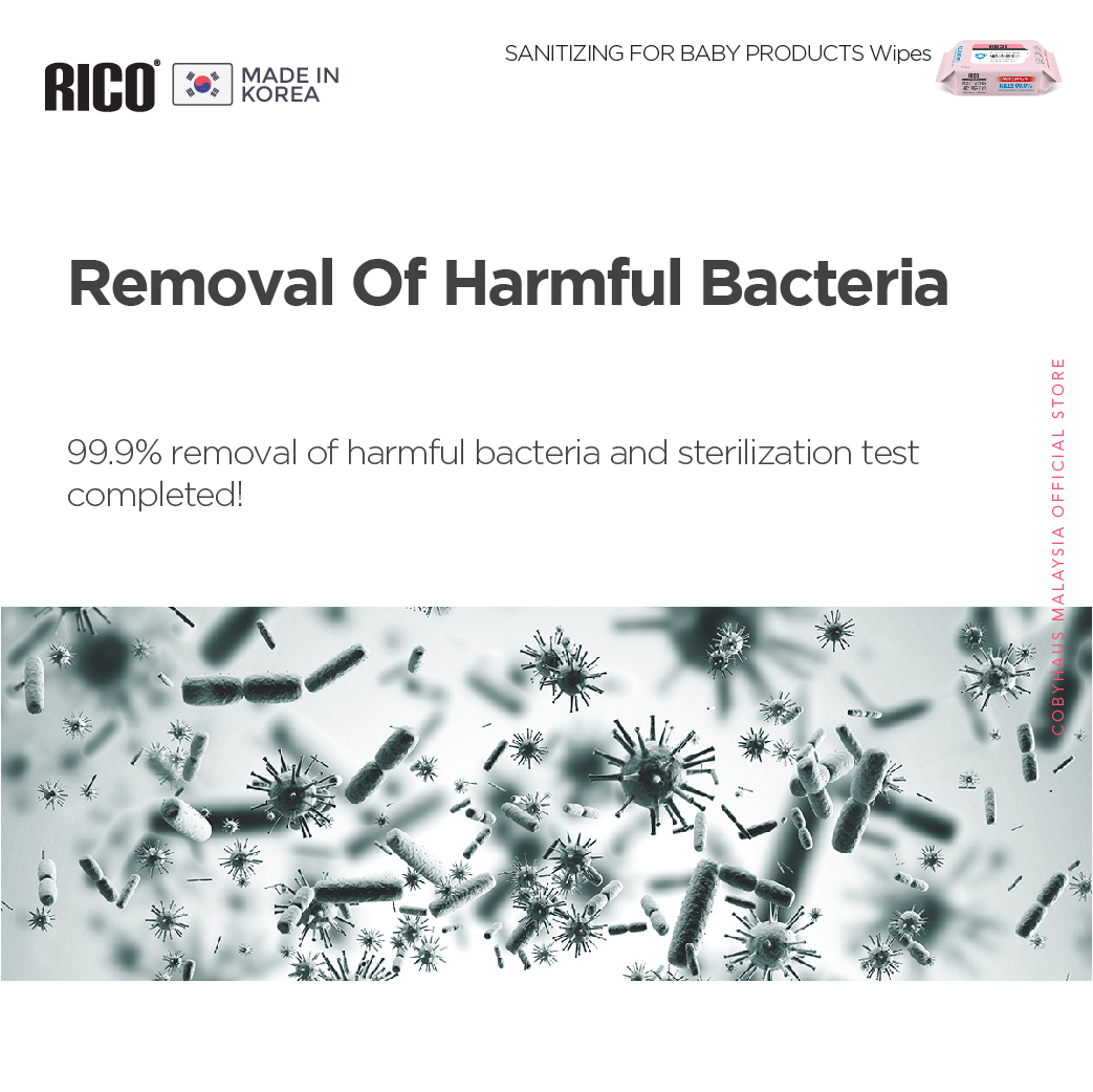 [Rico] Sanitizing Wipes For Baby Product