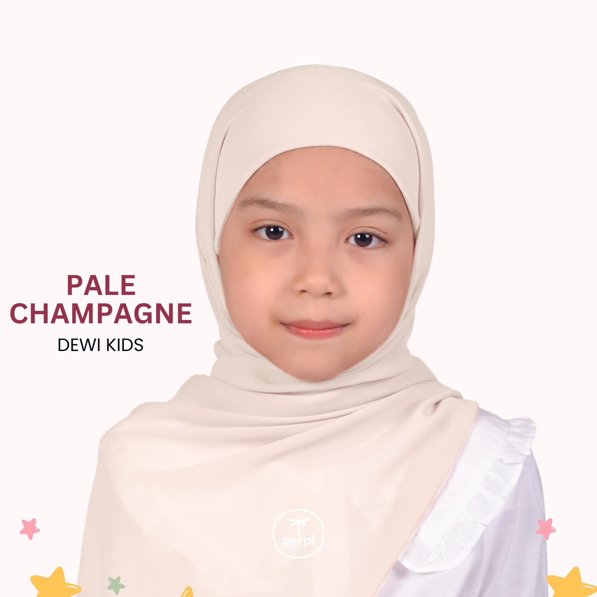 Dewi Kids Instant Shawl with Strapped Inner