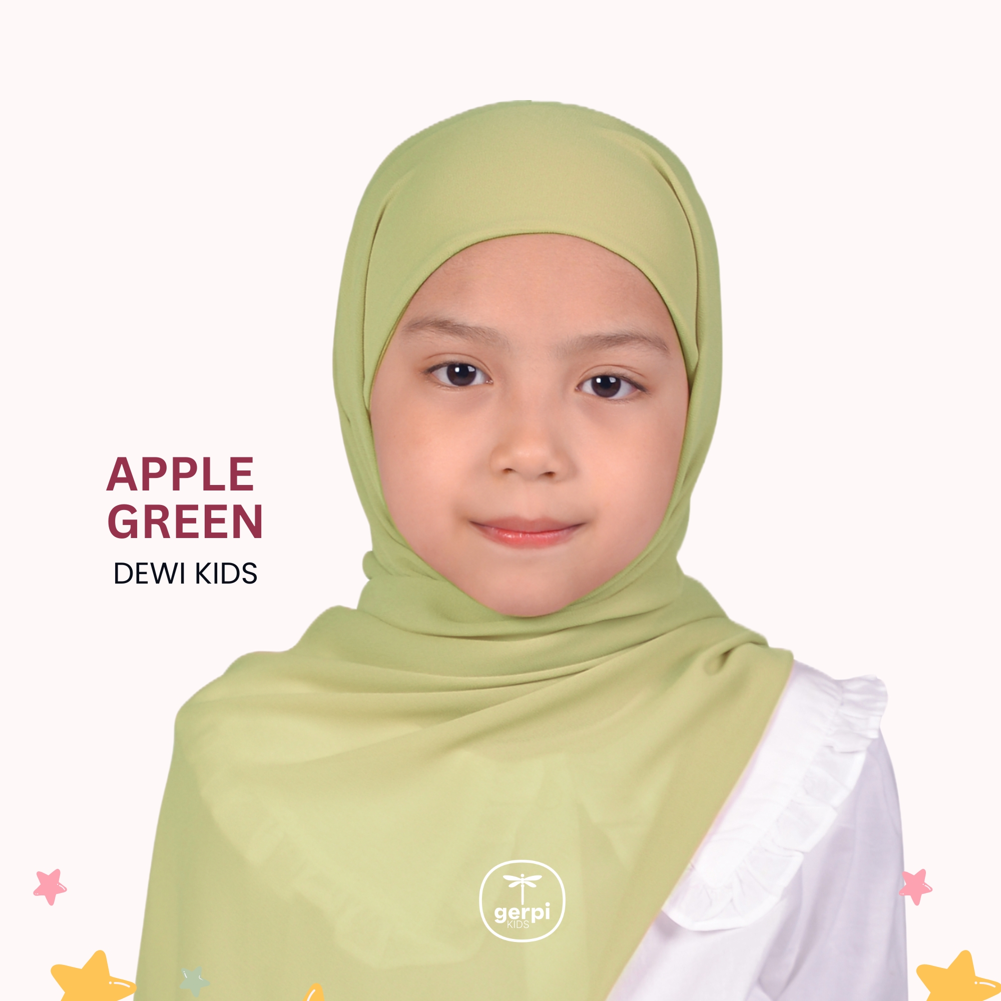 Dewi Kids Instant Shawl with Strapped Inner