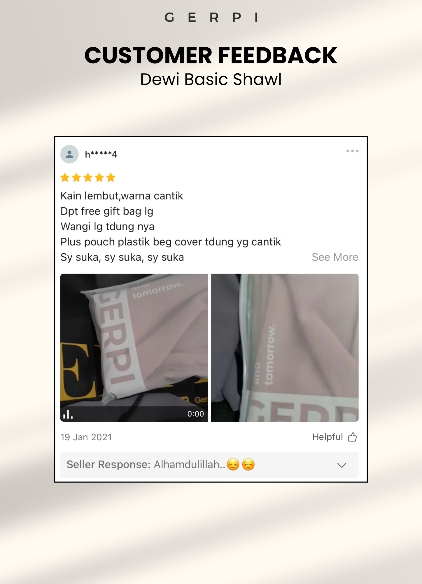 Dewi Basic Plain Heavy Chiffon (1.8m) Shawl 