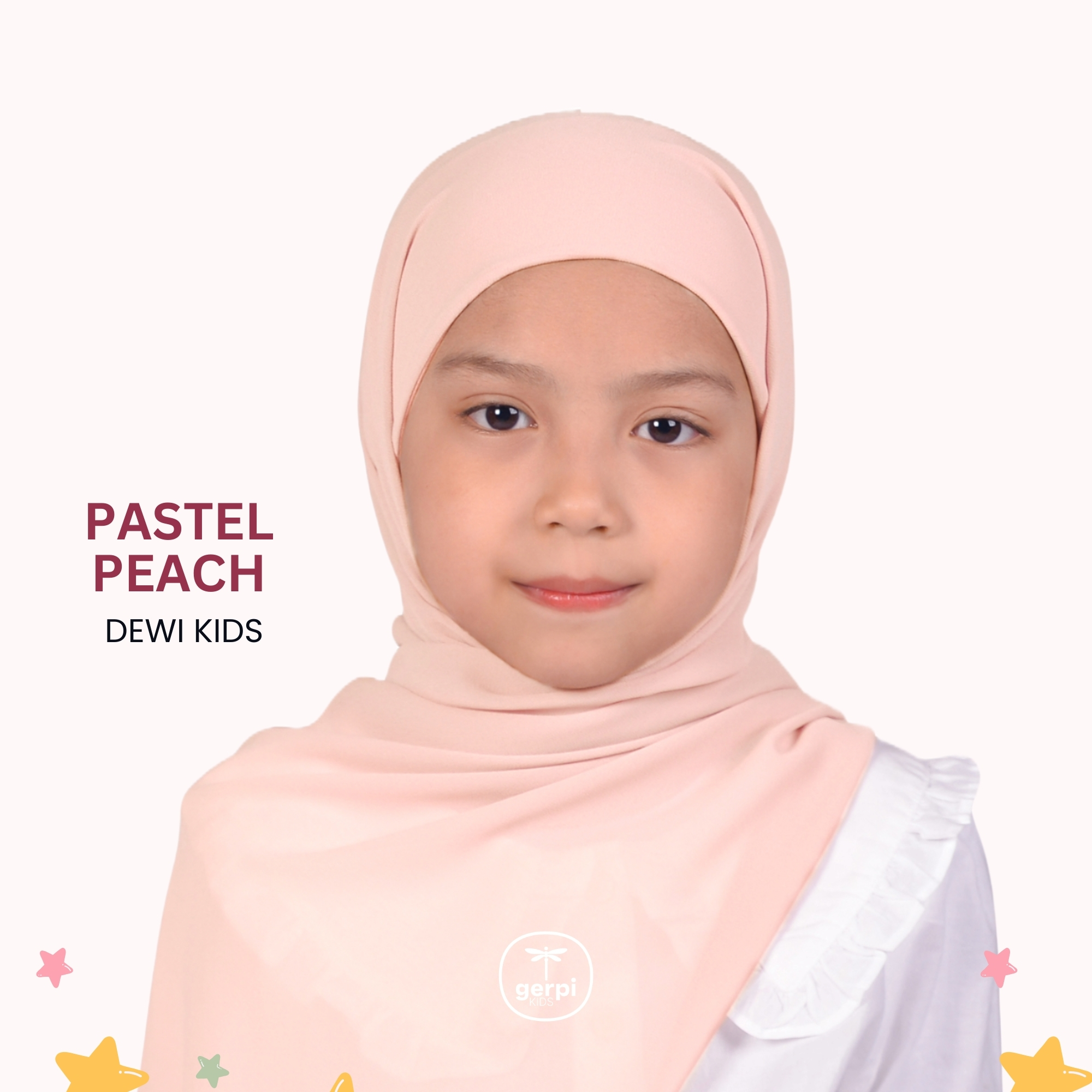 Dewi Kids Instant Shawl with Strapped Inner