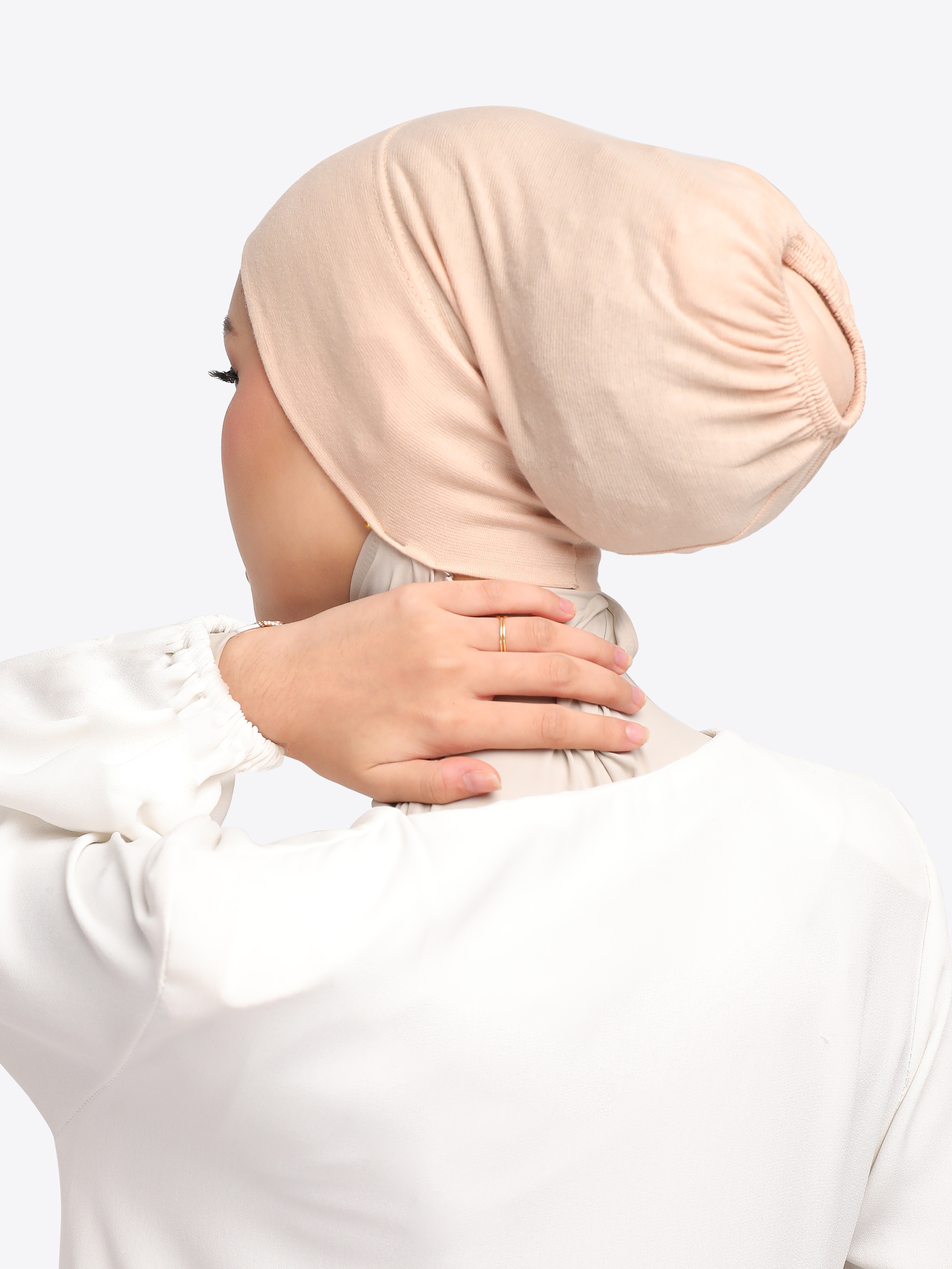 GERPI Inner Tudung Snowcap | Anak Tudung | Inner Snowcap | Inner Anti Pekak Soft Lycra | Scarf Tudung