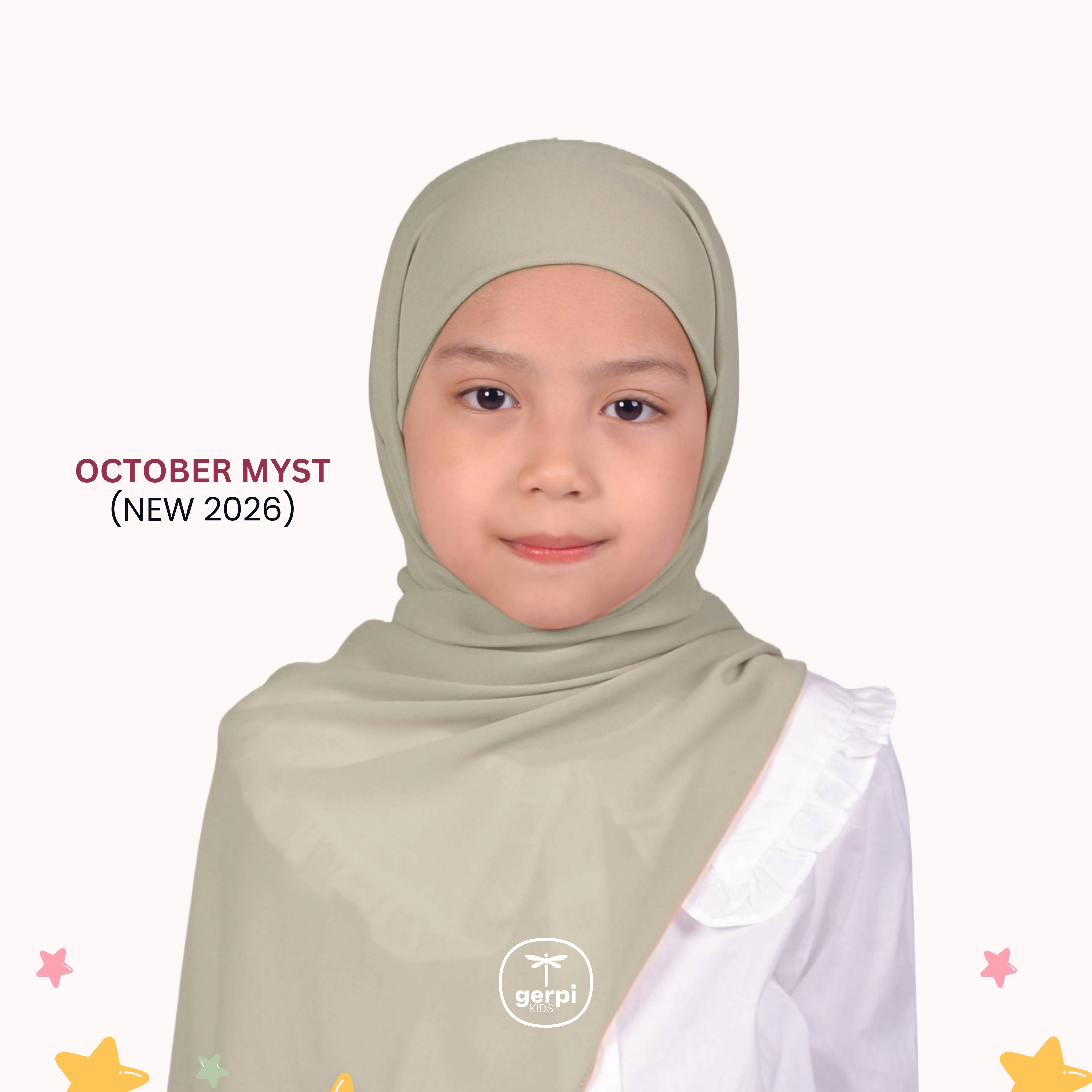 Dewi Kids Instant Shawl with Strapped Inner