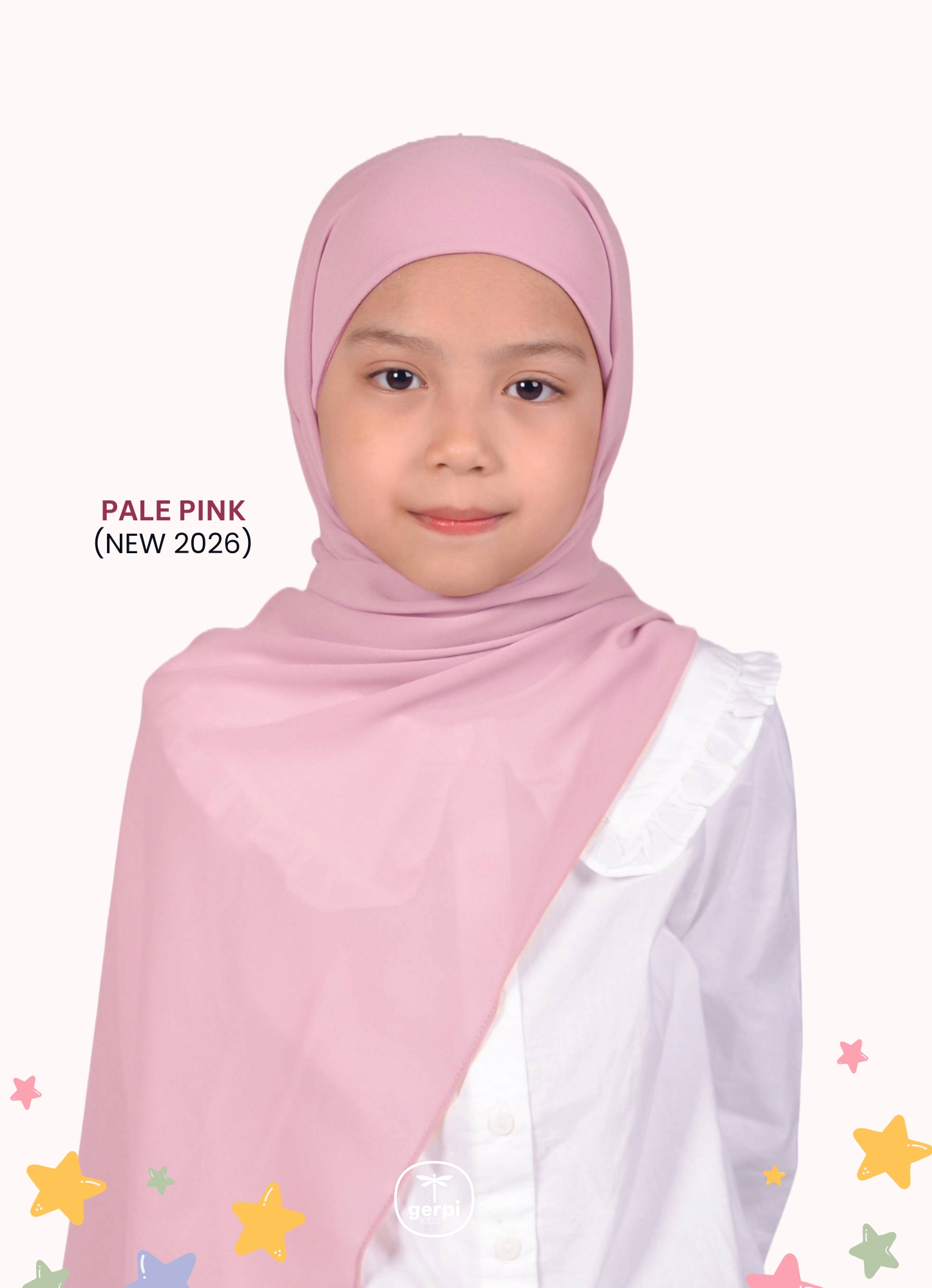 Dewi Kids Instant Shawl with Strapped Inner