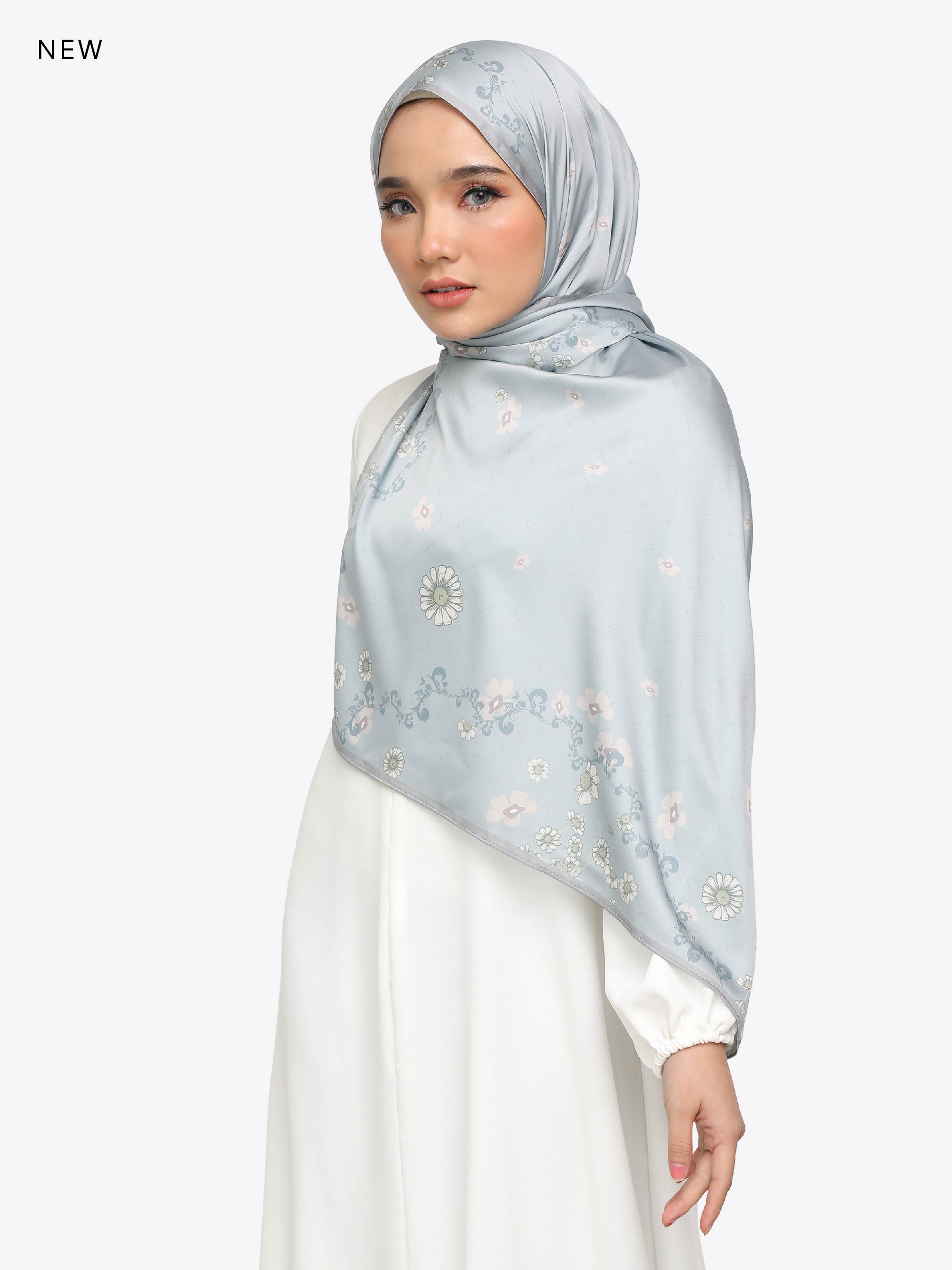 Hera Satin Silk Shawl