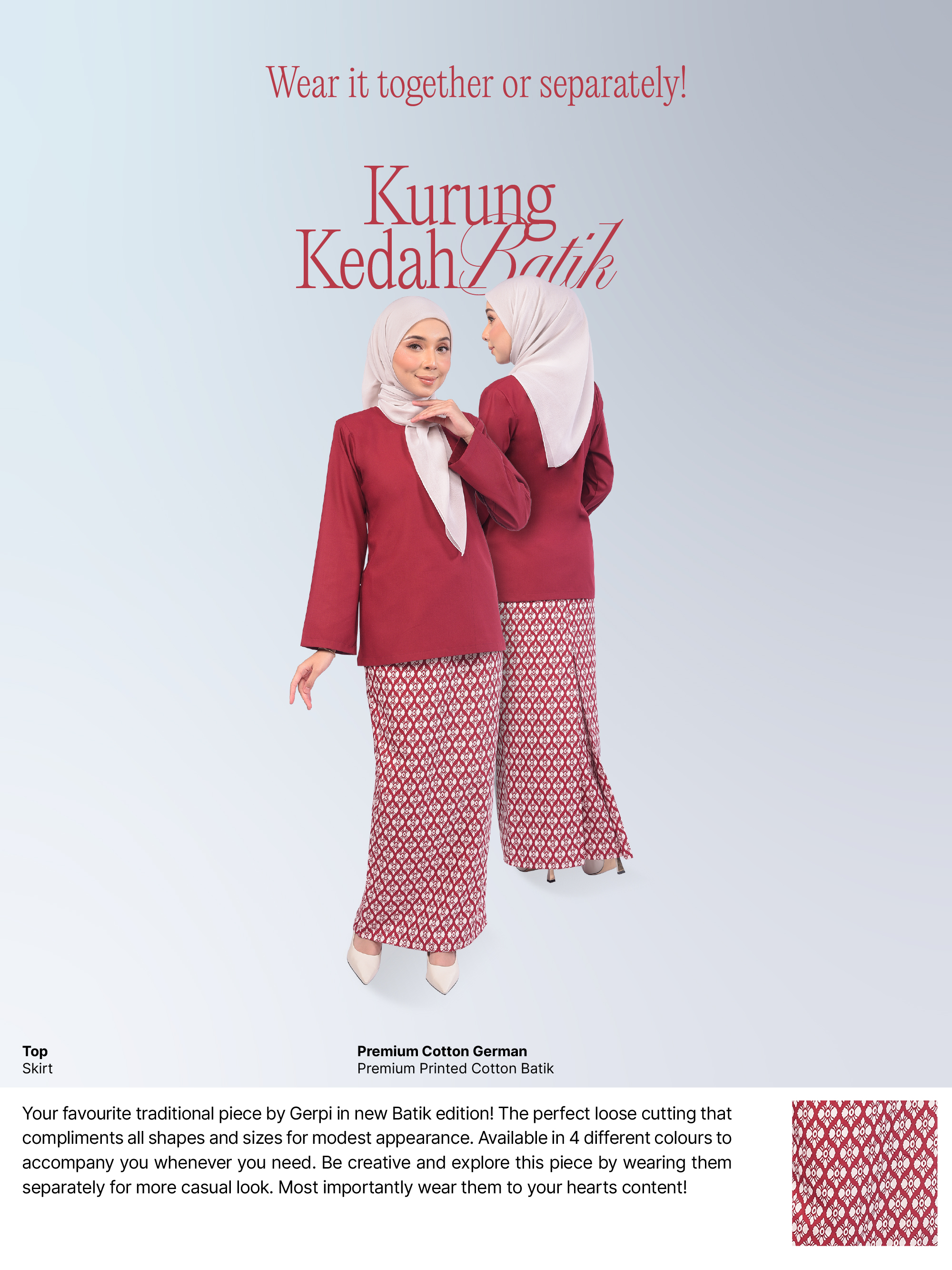 Baju Kurung Kedah Siti Esah