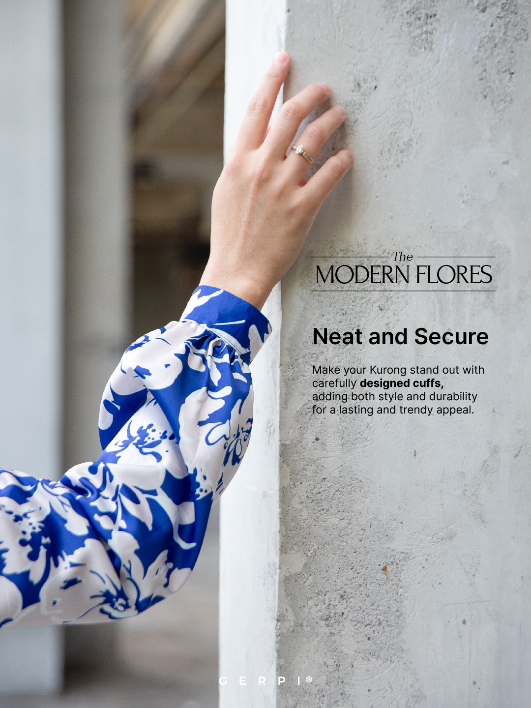 Baju Kurung Moden Flores Raya 2024