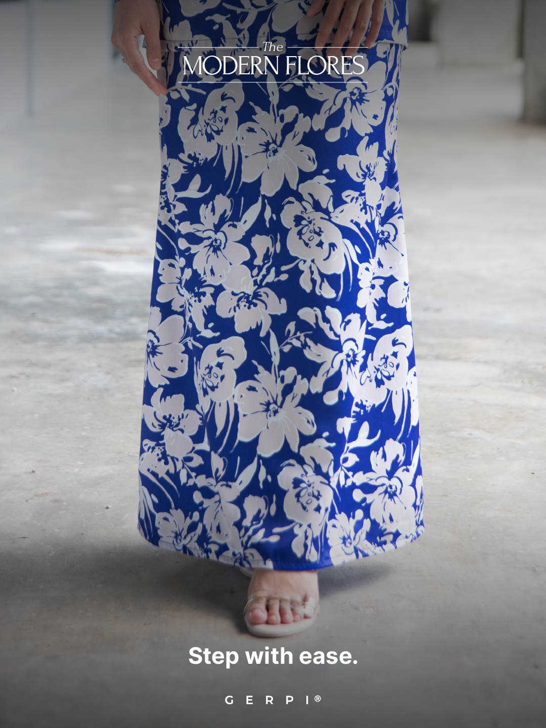 Baju Kurung Moden Flores Raya 2024