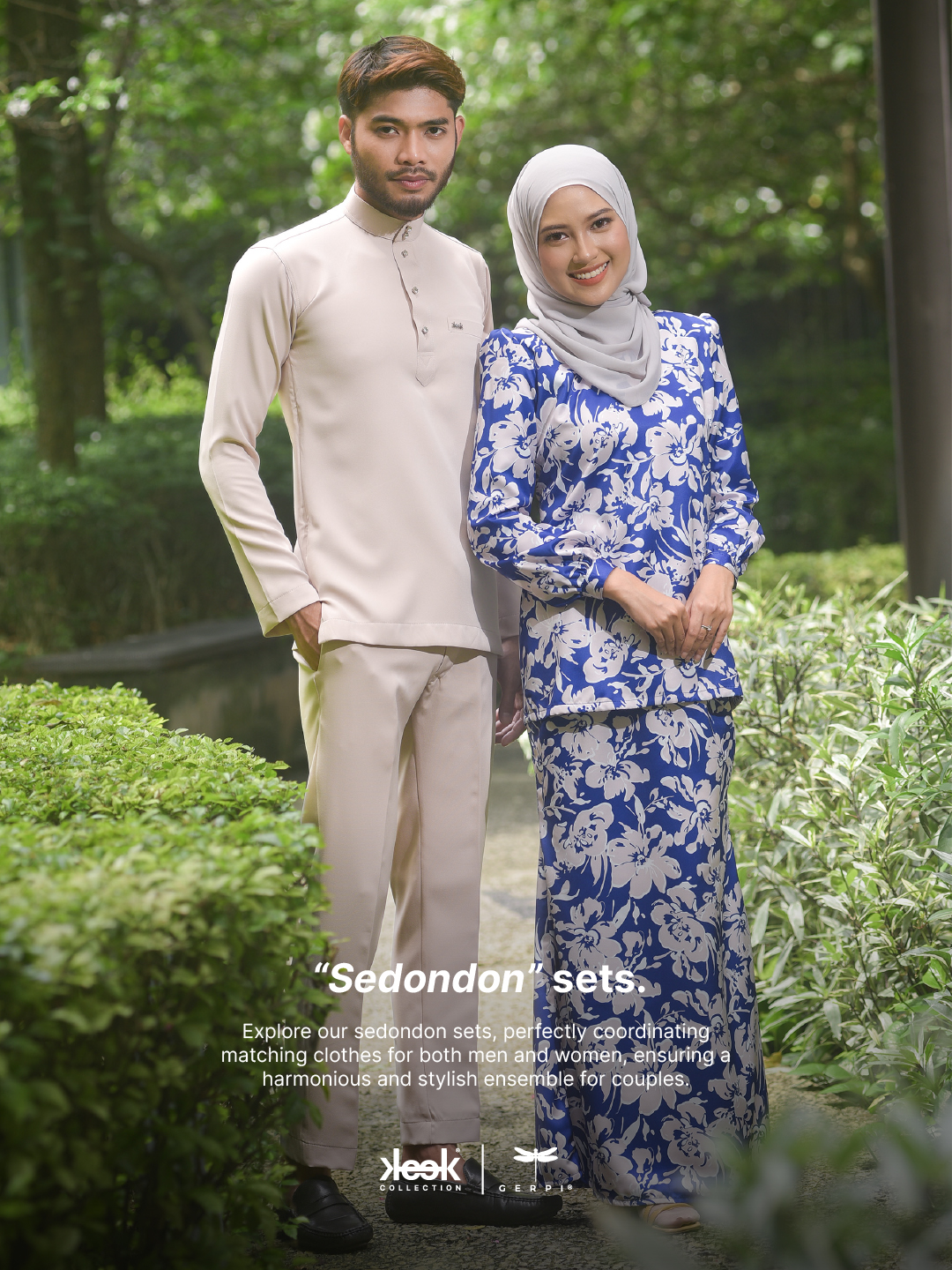 Baju Kurung Moden Flores Raya 2024