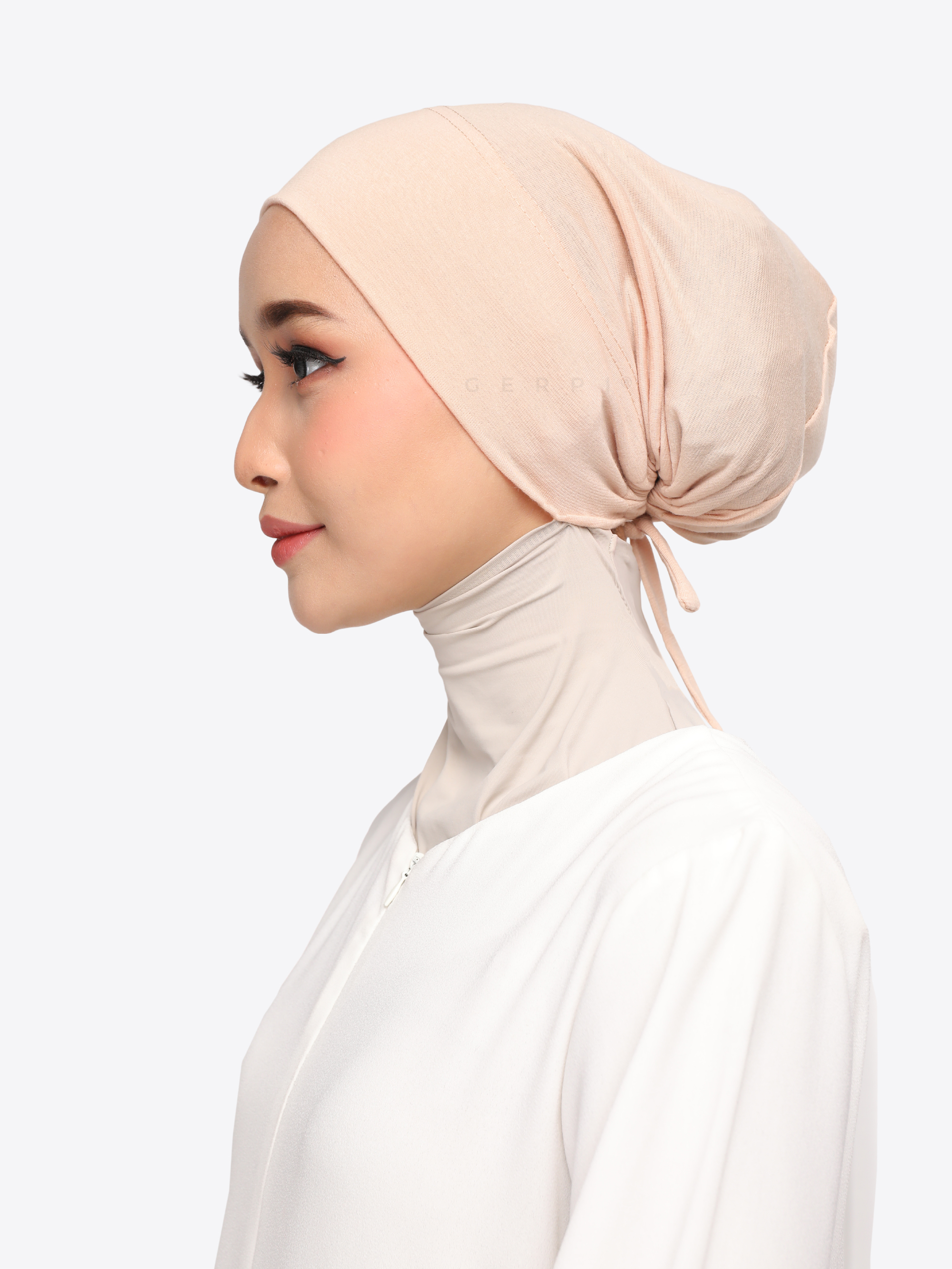 GERPI Inner Tudung Bertali Soft Lycra | Tie Back Inner