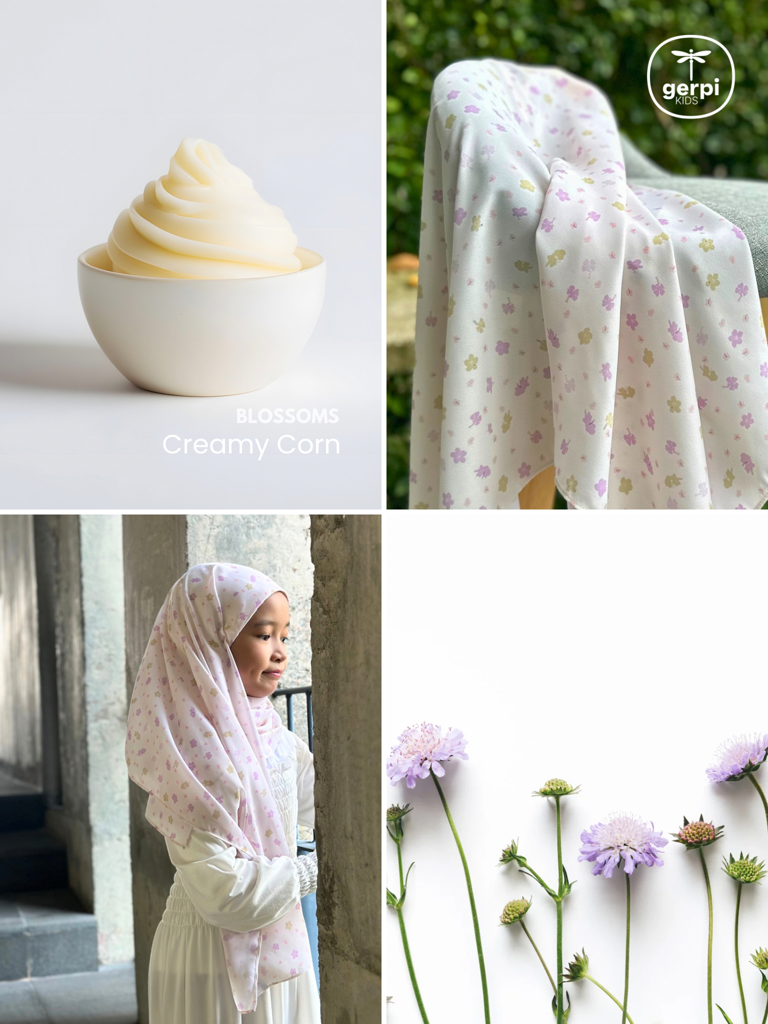 Dewi Kids Instant Shawl (Blossom V 3.0)