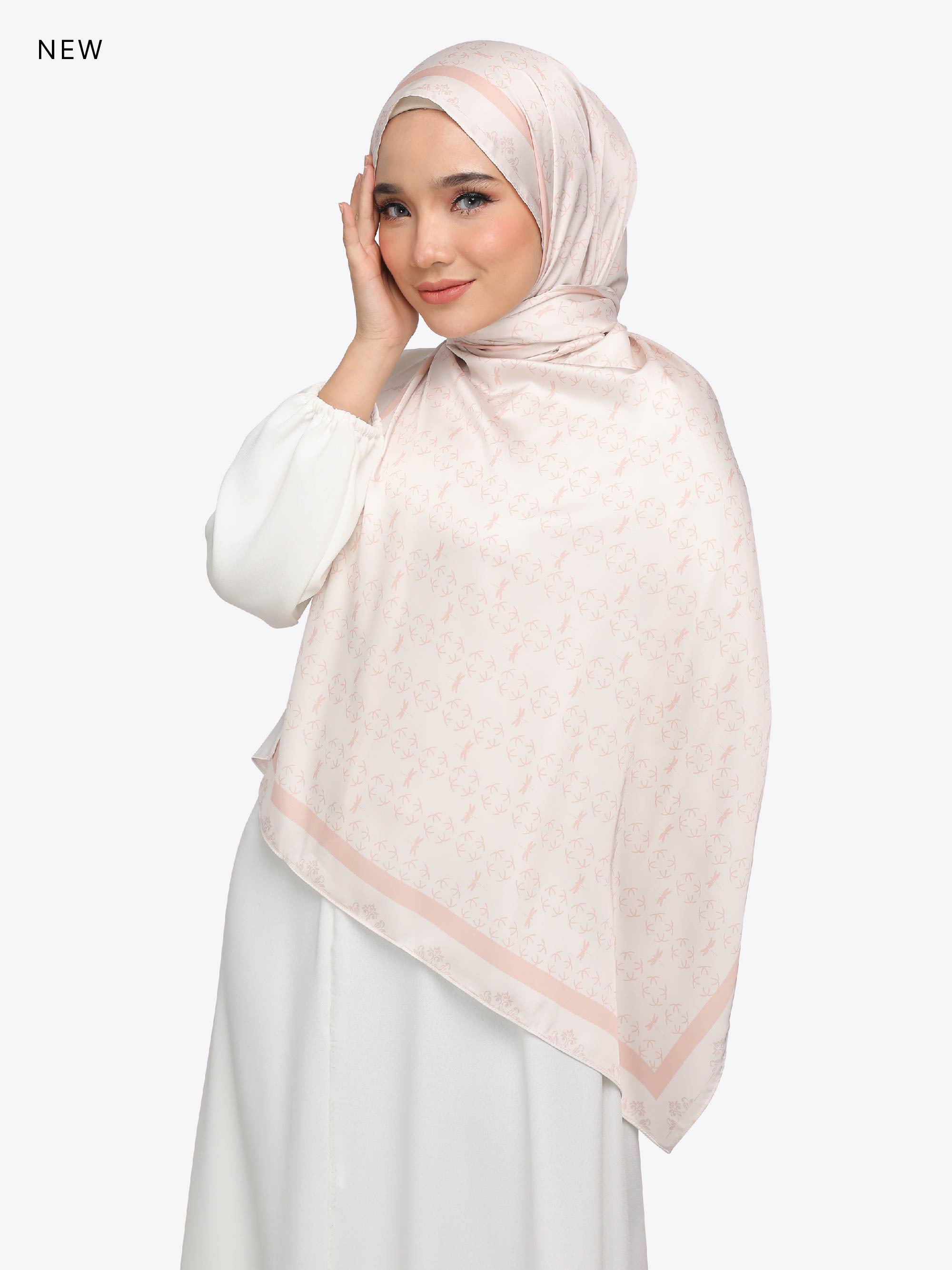 Hera Satin Silk Shawl