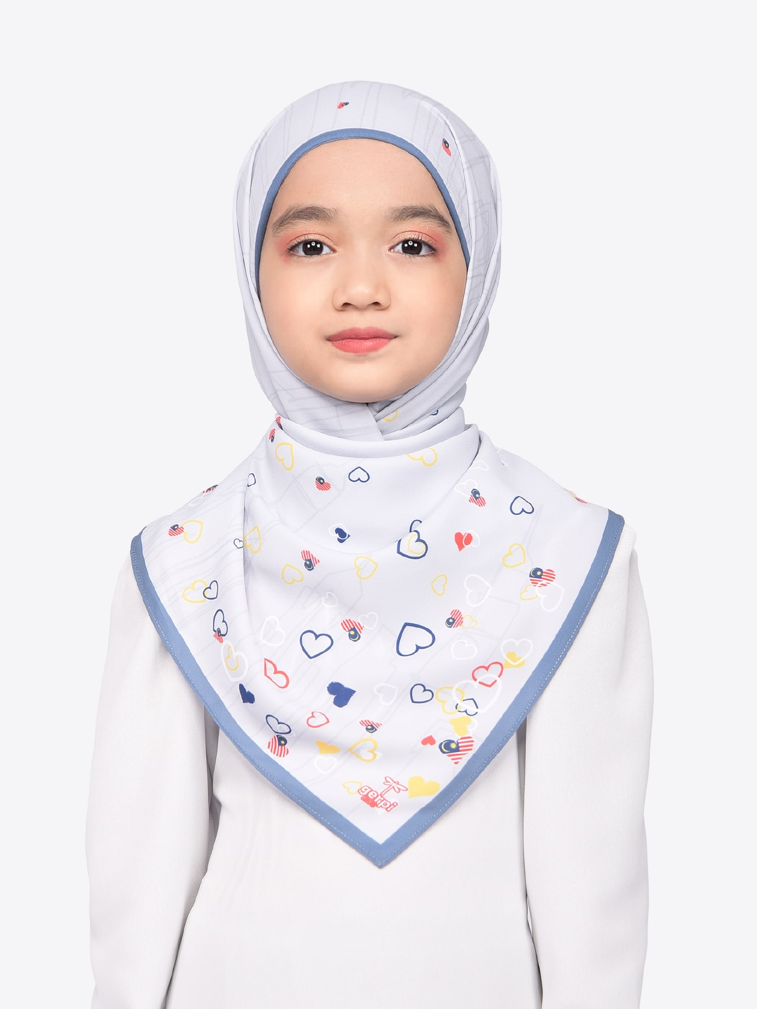 Dewi Kids Instant Shawl Merdeka