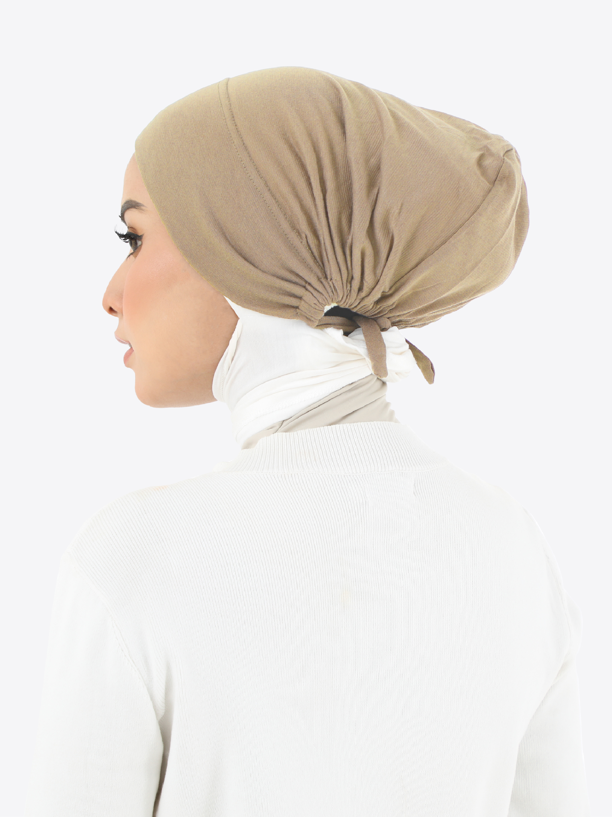 GERPI Inner Tudung Bertali Soft Lycra | Tie Back Inner