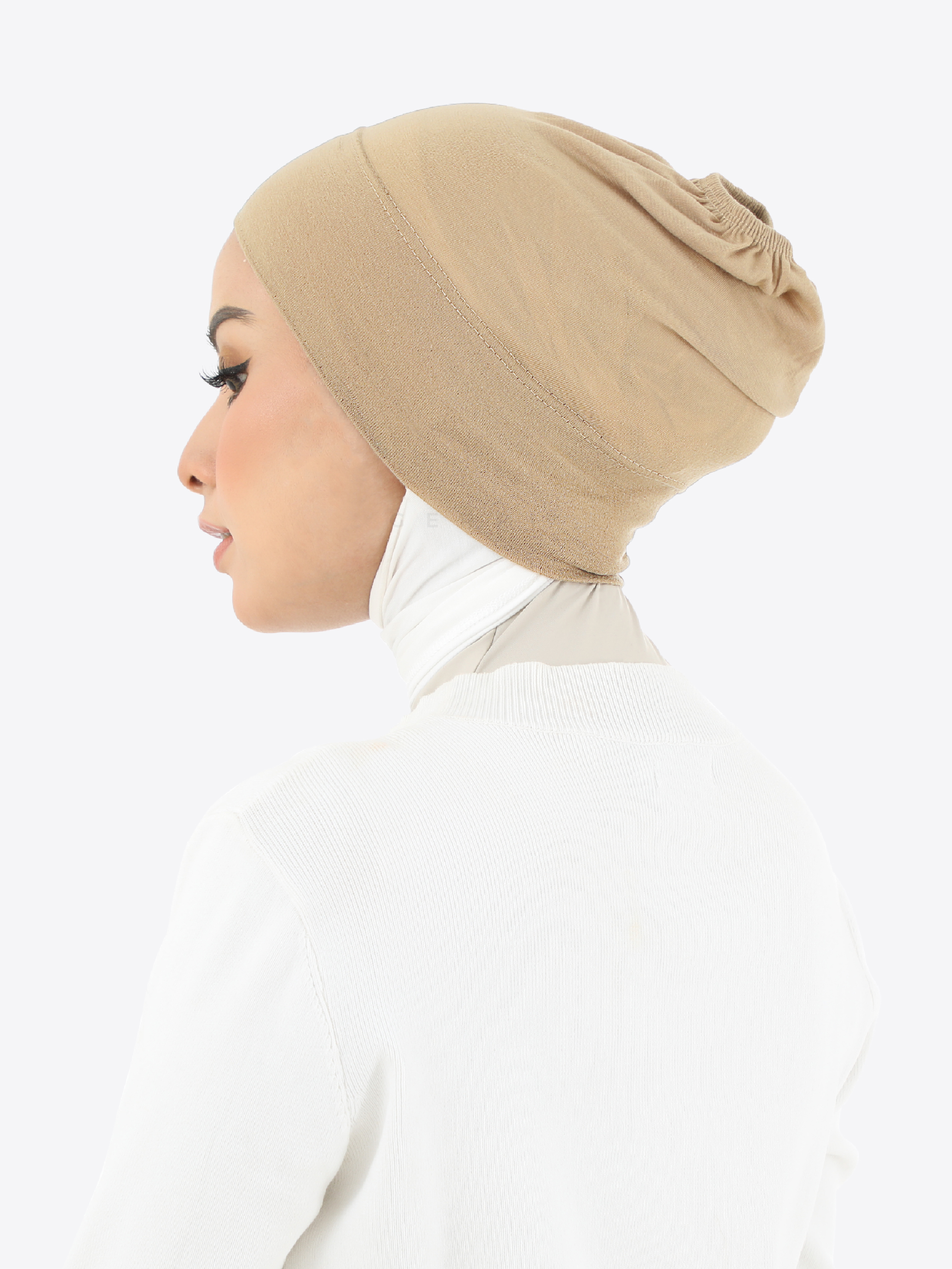 GERPI Inner Tudung Snowcap | Anak Tudung | Inner Snowcap | Inner Anti Pekak Soft Lycra | Scarf Tudung