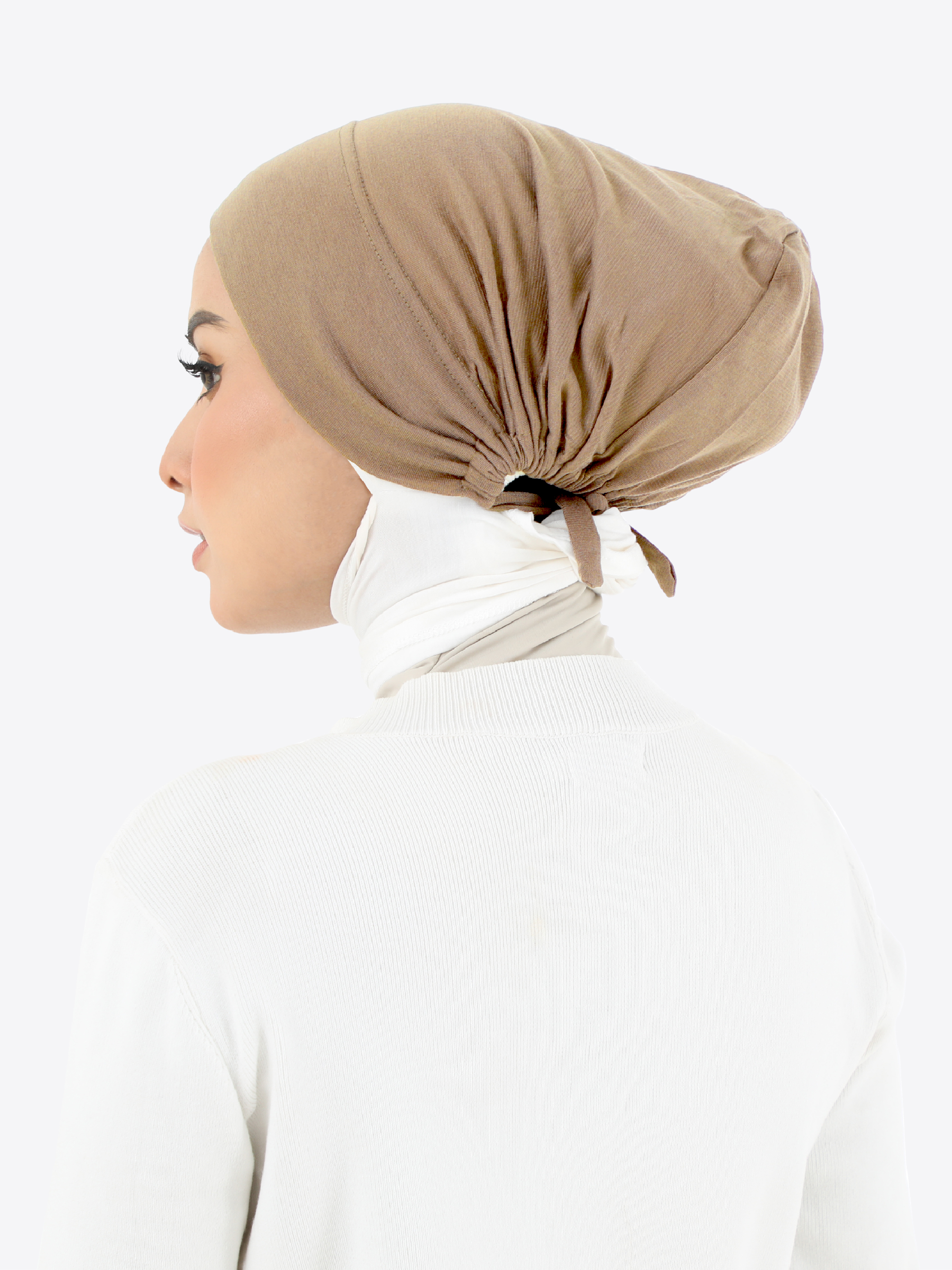 GERPI Inner Tudung Bertali Soft Lycra | Tie Back Inner