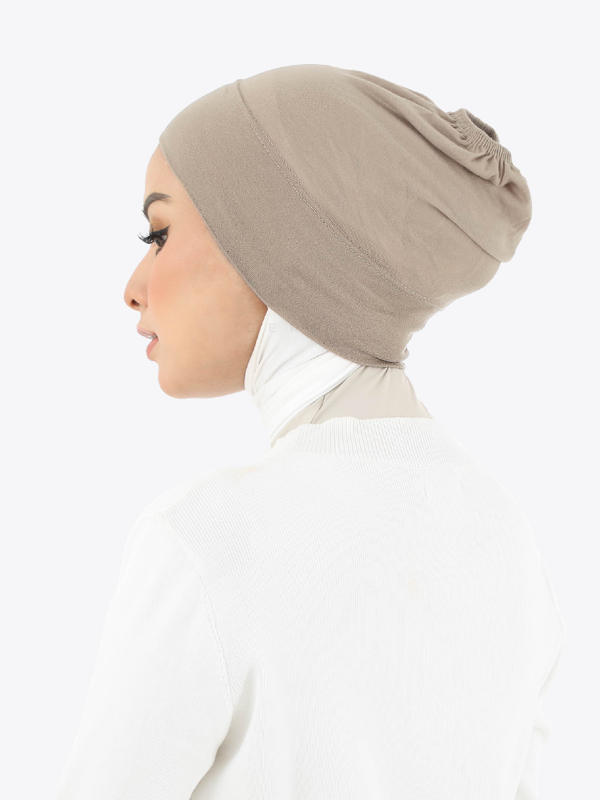 GERPI Inner Tudung Snowcap | Anak Tudung | Inner Snowcap | Inner Anti Pekak Soft Lycra | Scarf Tudung