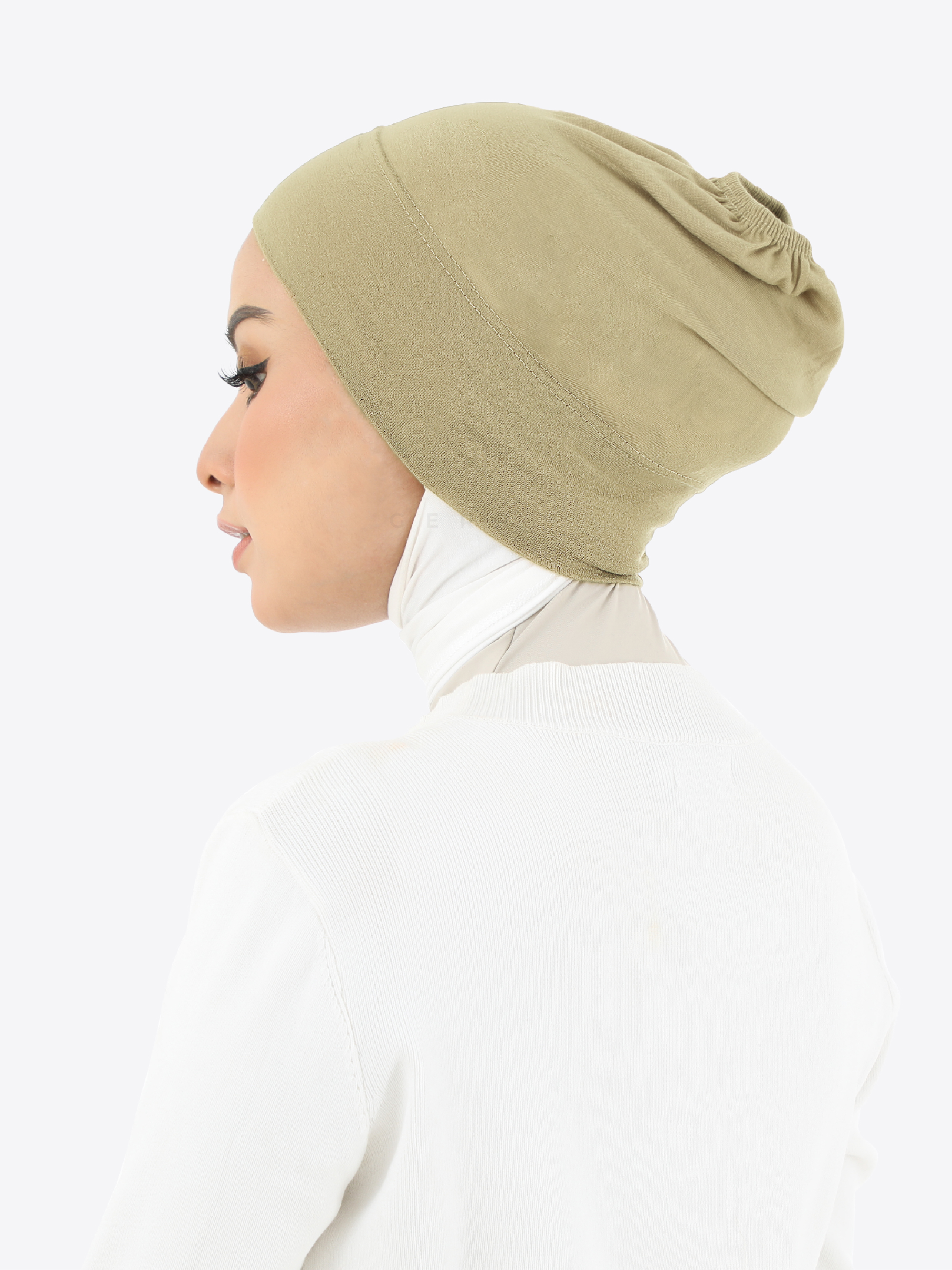 GERPI Inner Tudung Snowcap | Anak Tudung | Inner Snowcap | Inner Anti Pekak Soft Lycra | Scarf Tudung