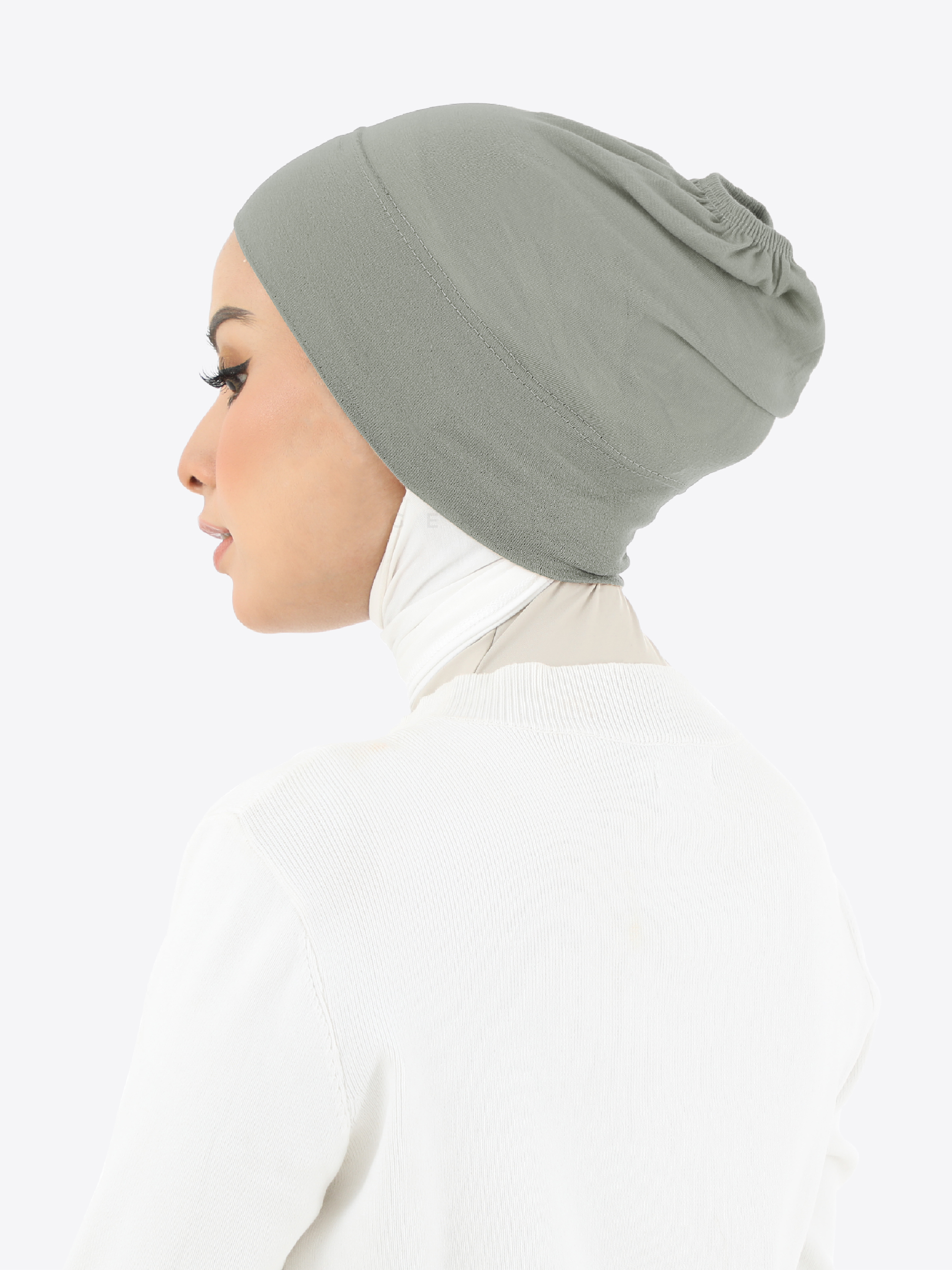 GERPI Inner Tudung Snowcap | Anak Tudung | Inner Snowcap | Inner Anti Pekak Soft Lycra | Scarf Tudung