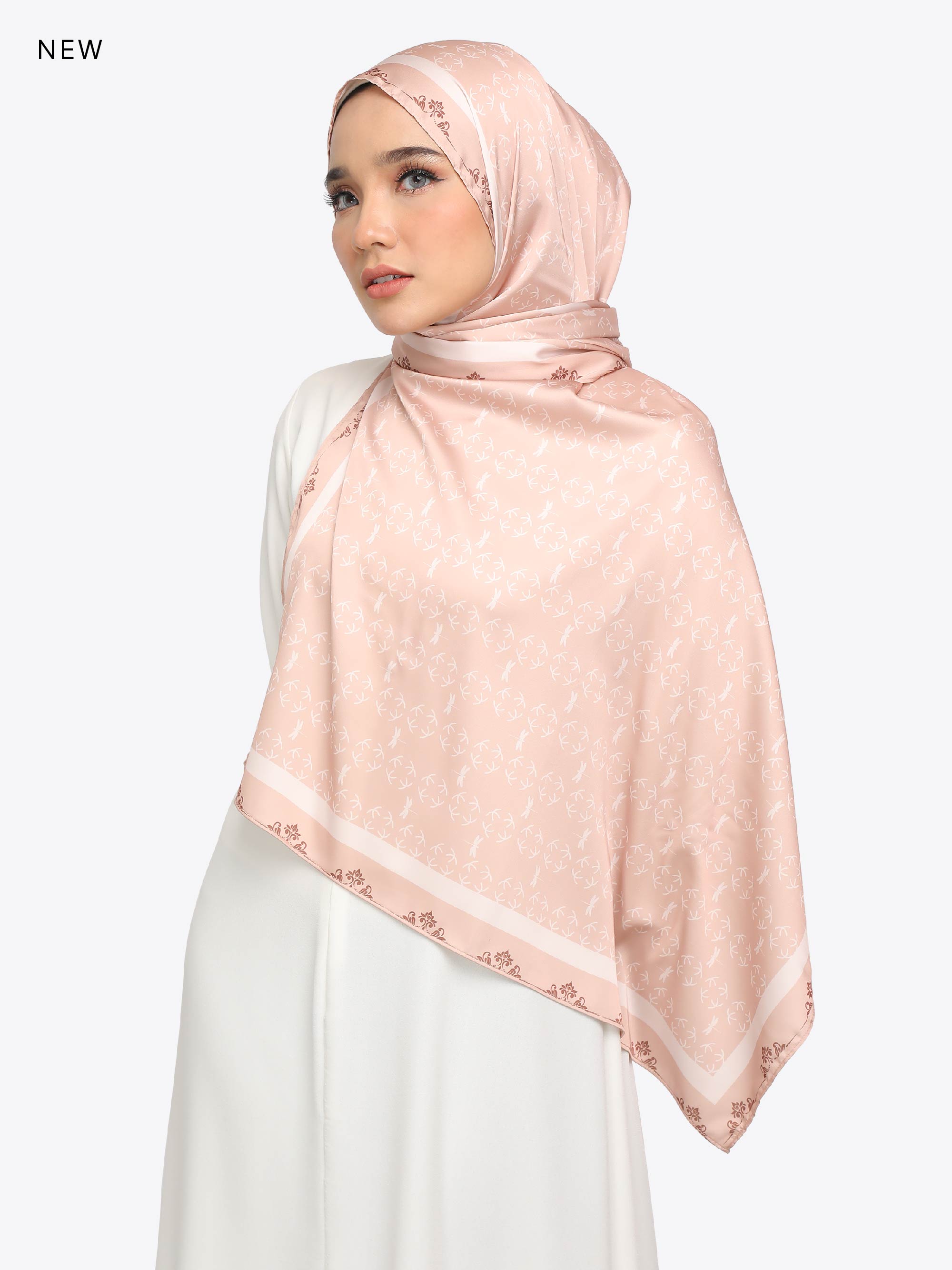 Hera Satin Silk Shawl