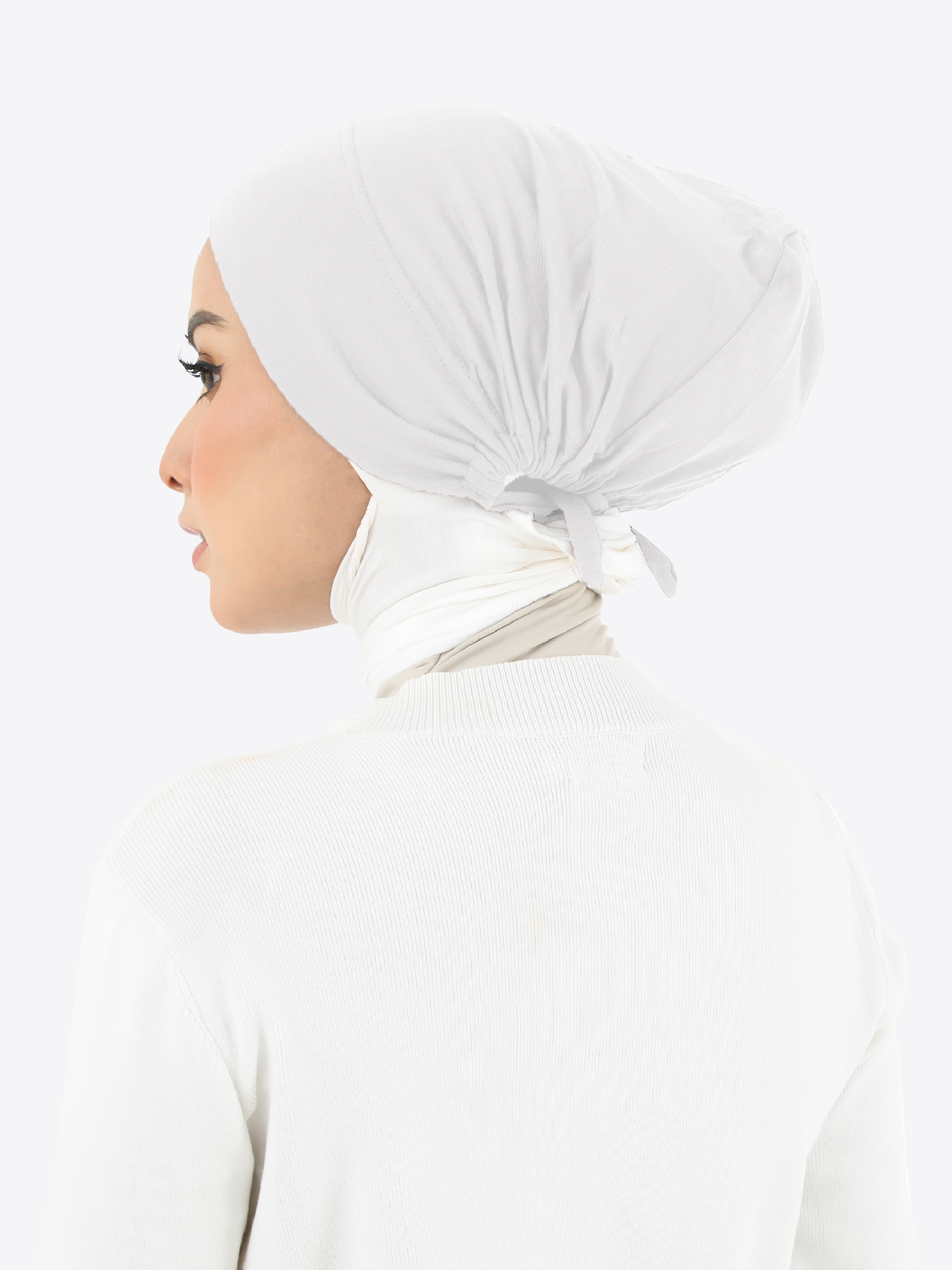 GERPI Inner Tudung Bertali Soft Lycra | Tie Back Inner