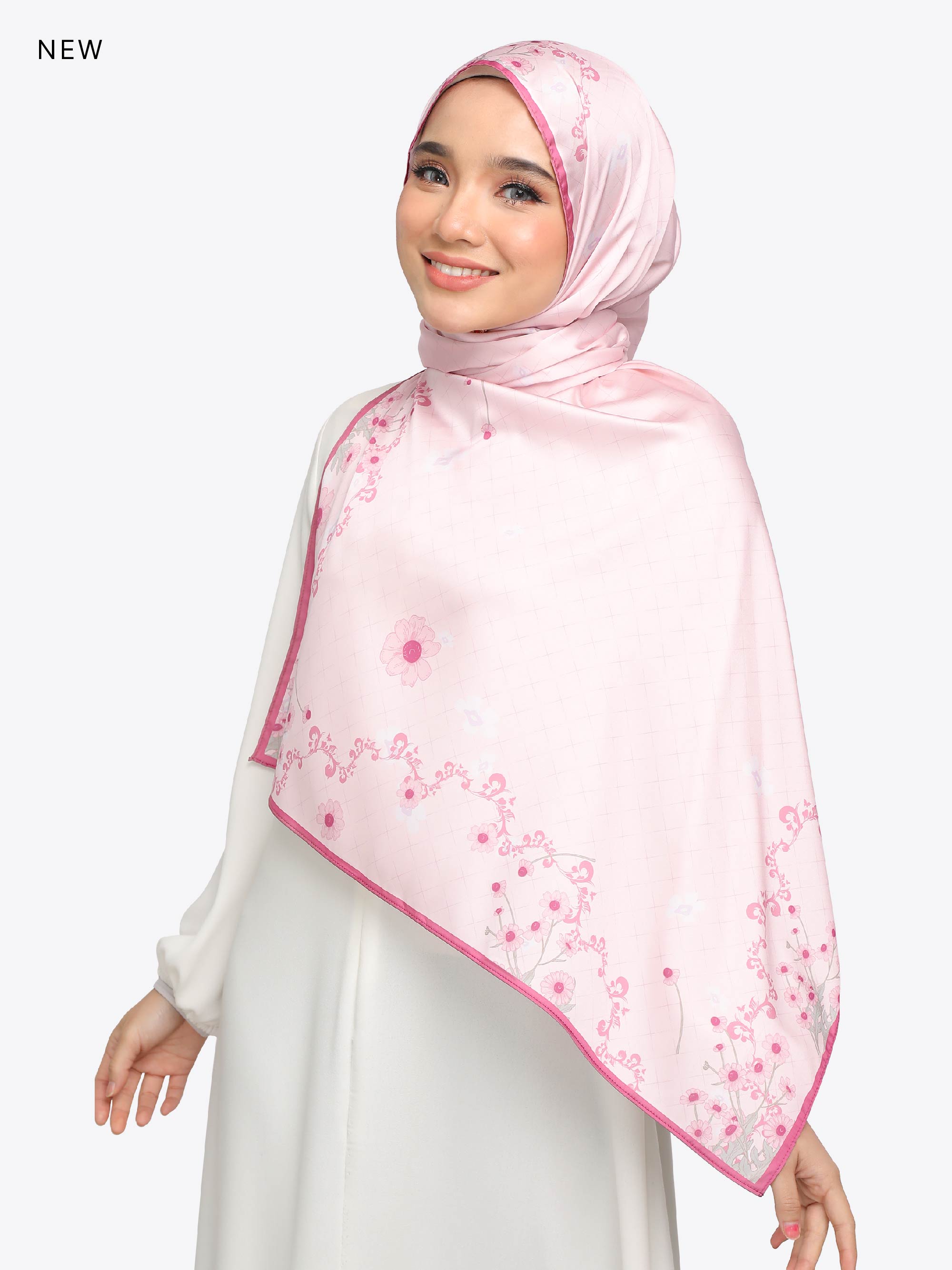 Hera Satin Silk Shawl