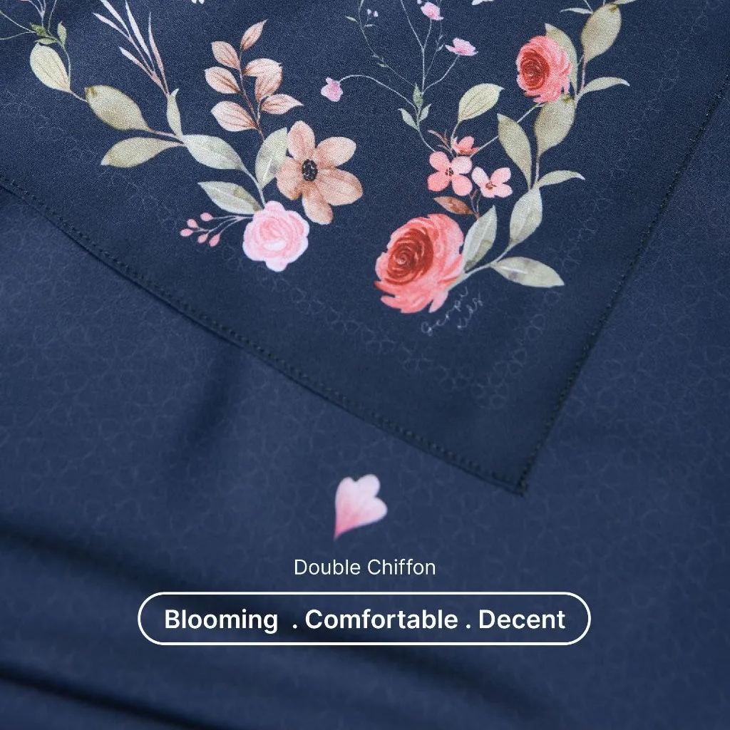 Blossom Instant Shawl Raya 2024