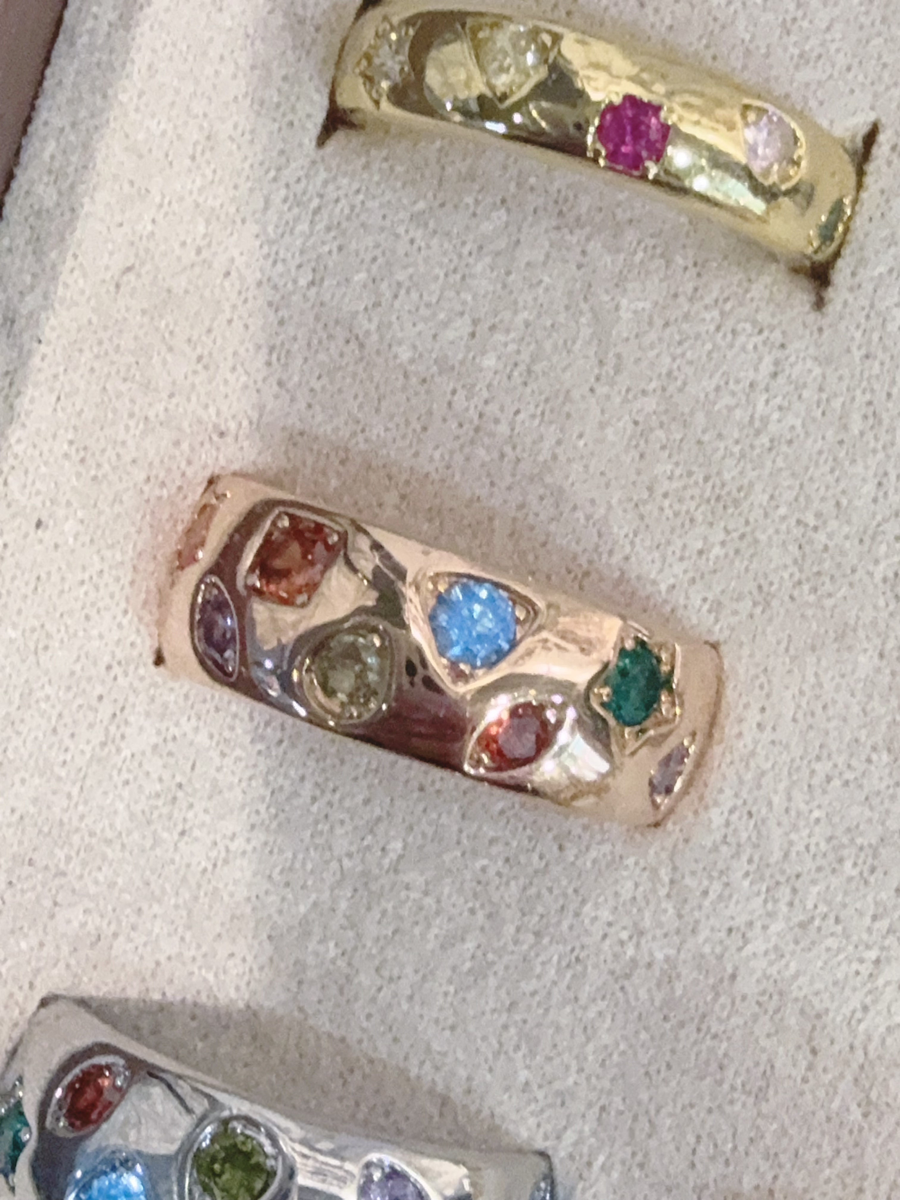 [Acc💍] 彩虹鋯石戒指🇰🇷 - IB49003