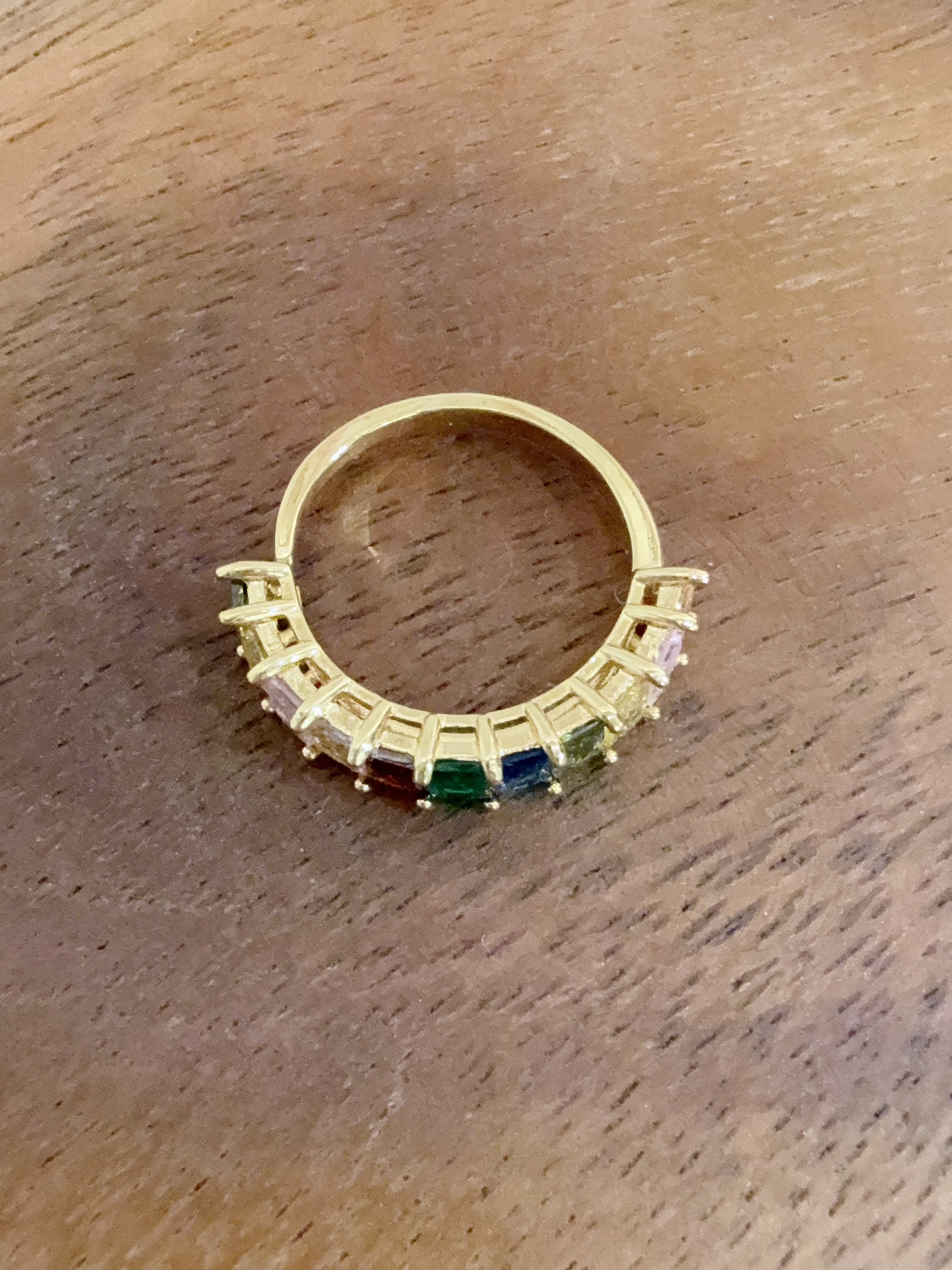 [Acc💍] 彩虹鋯石戒指🇰🇷 - IB49003