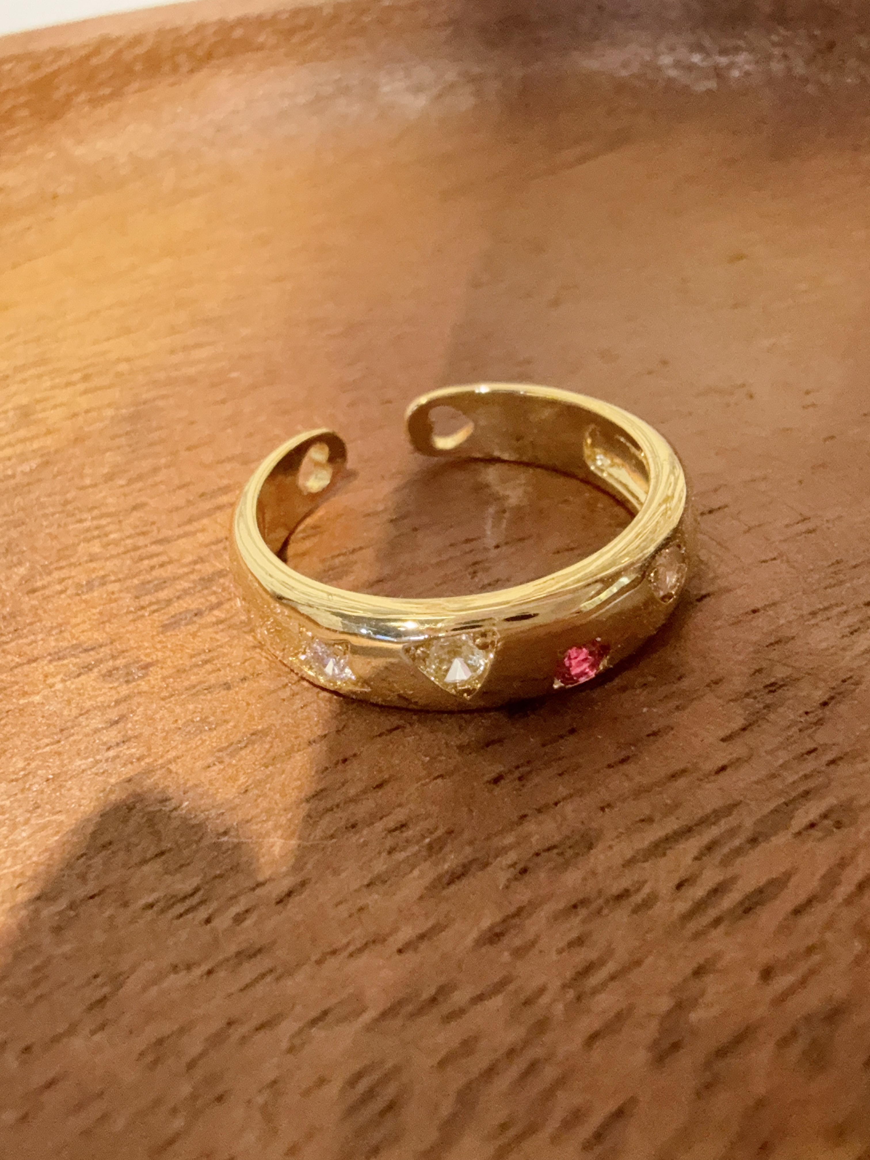 [Acc💍] 彩虹鋯石戒指🇰🇷 - IB49003