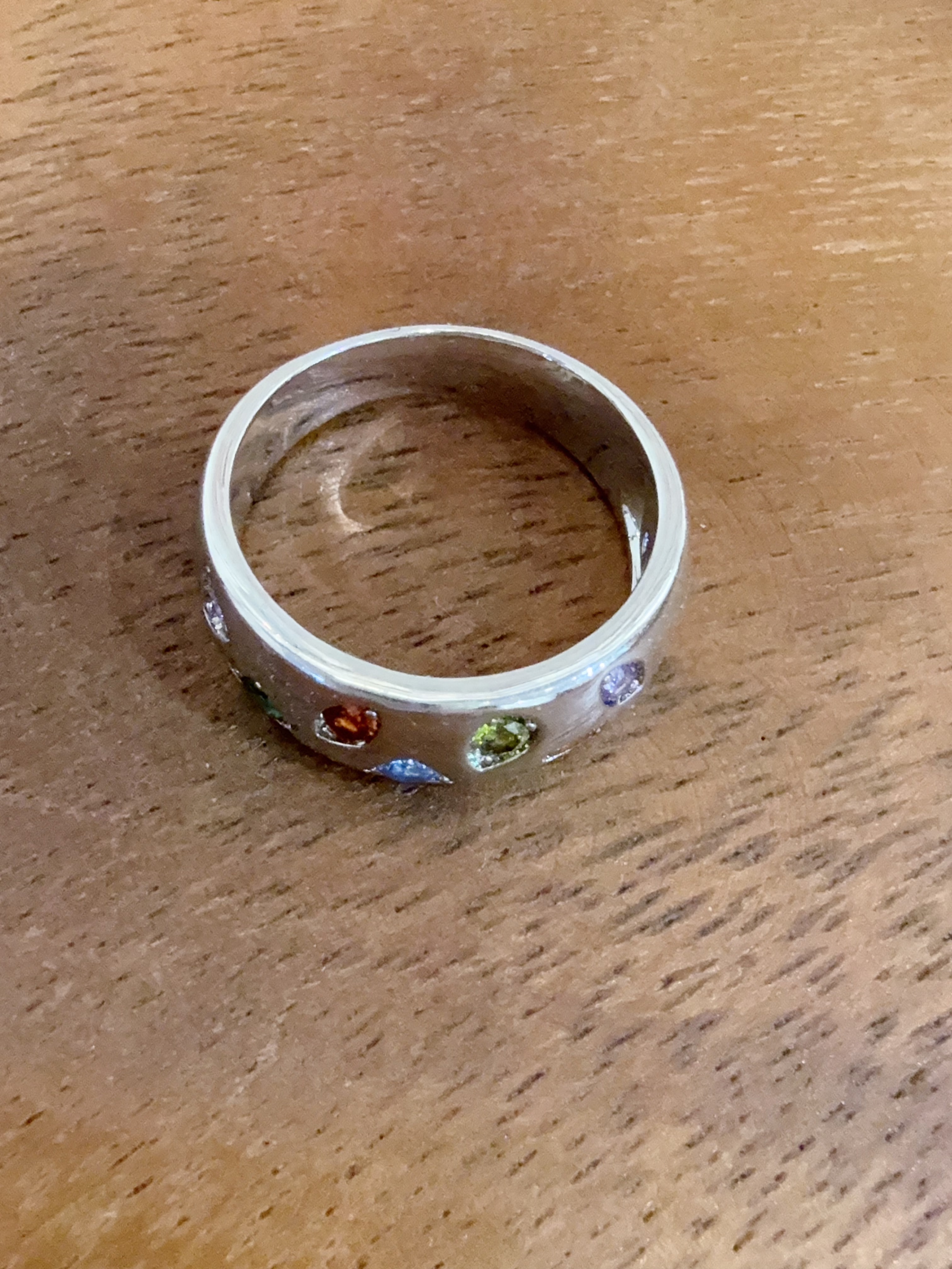[Acc💍] 彩虹鋯石戒指🇰🇷 - IB49003