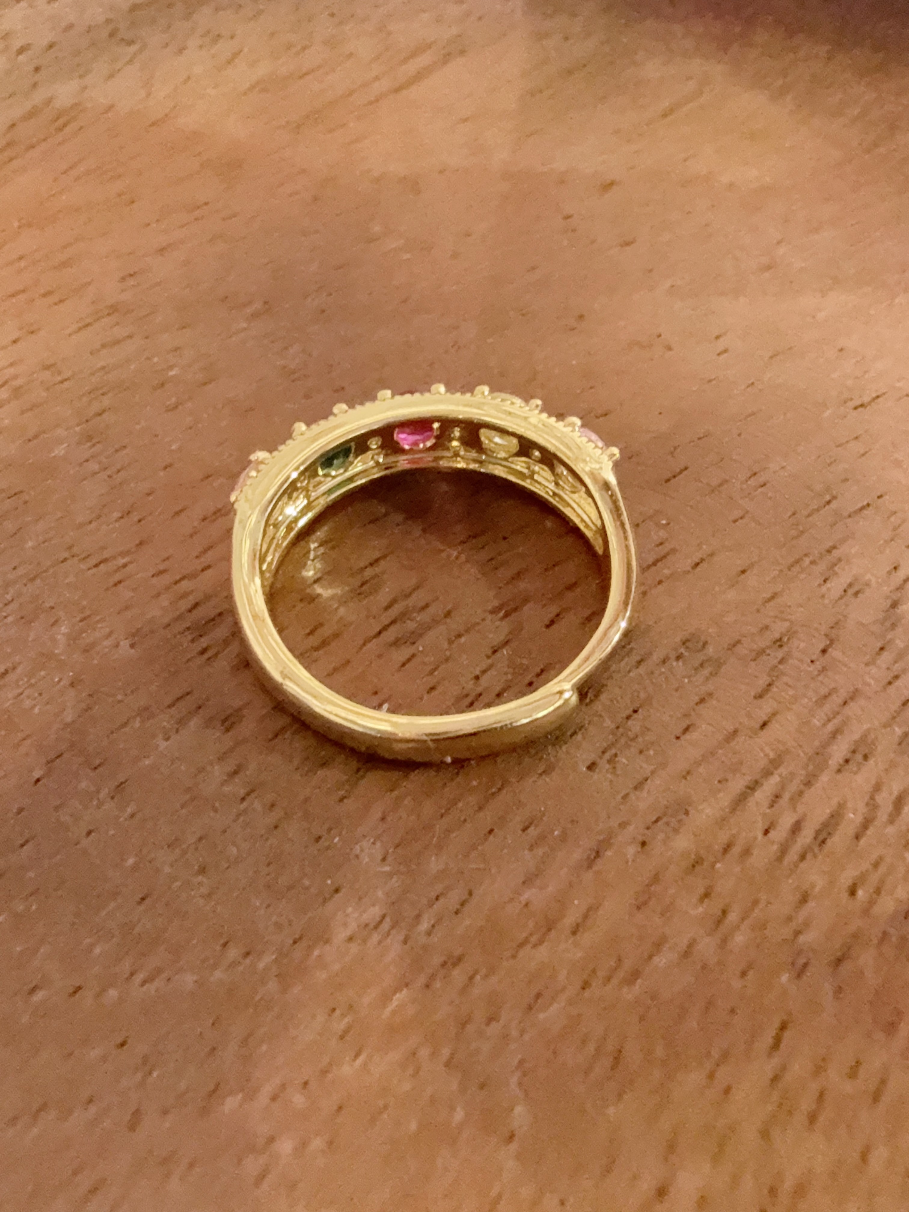 [Acc💍] 彩虹鋯石戒指🇰🇷 - IB49003