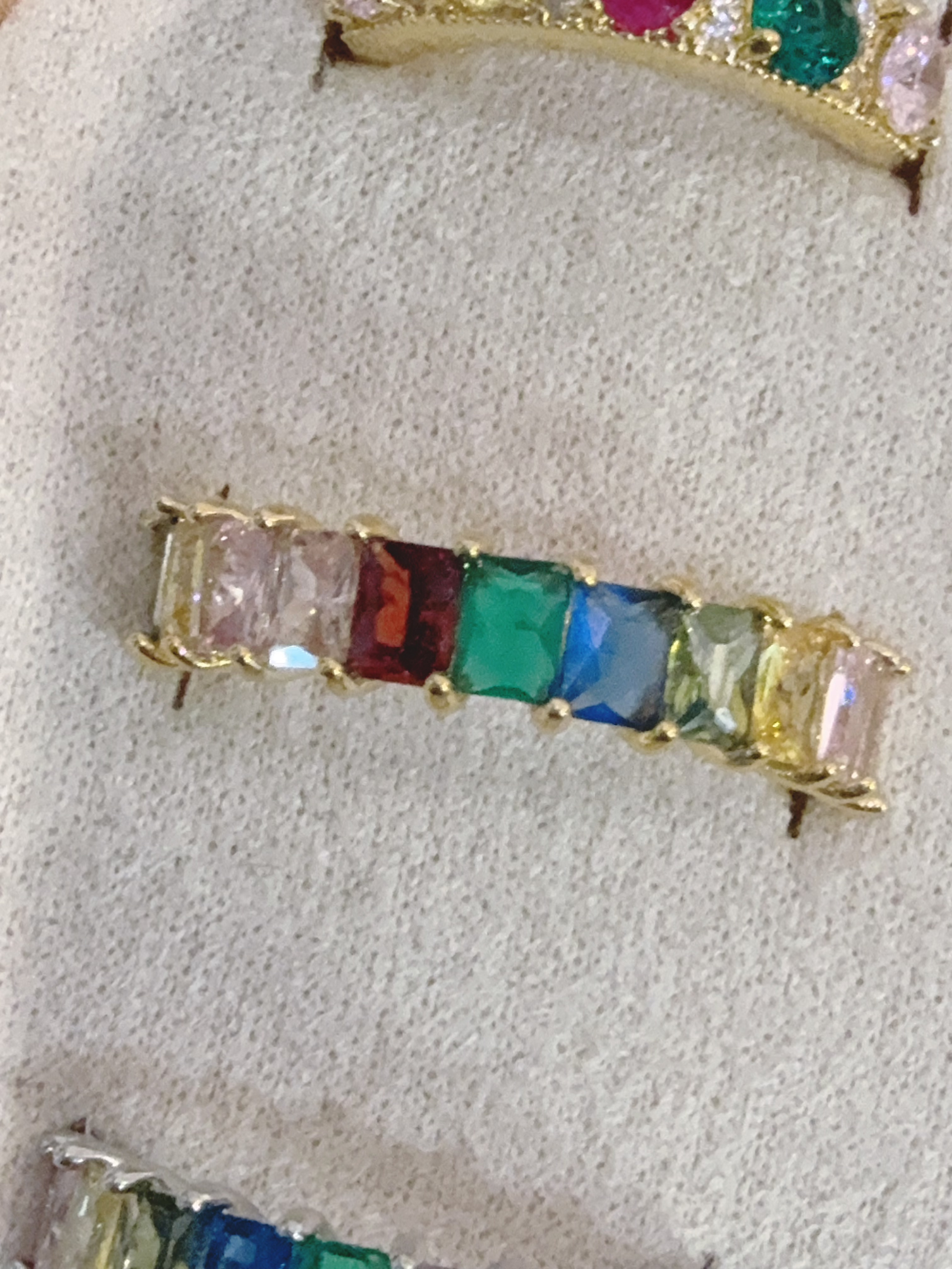 [Acc💍] 彩虹鋯石戒指🇰🇷 - IB49003