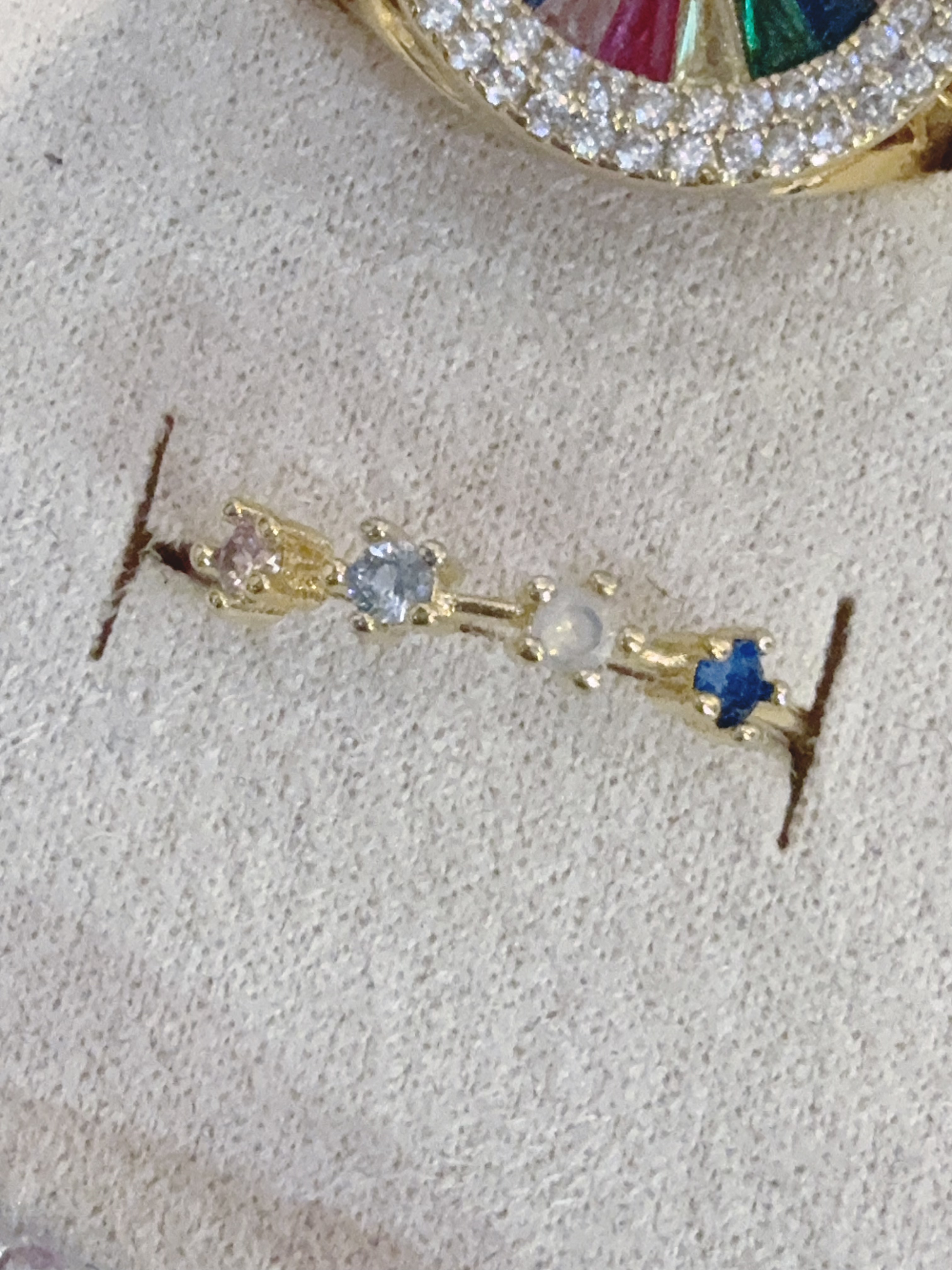 [Acc💍] 彩虹鋯石戒指🇰🇷 - IB49003