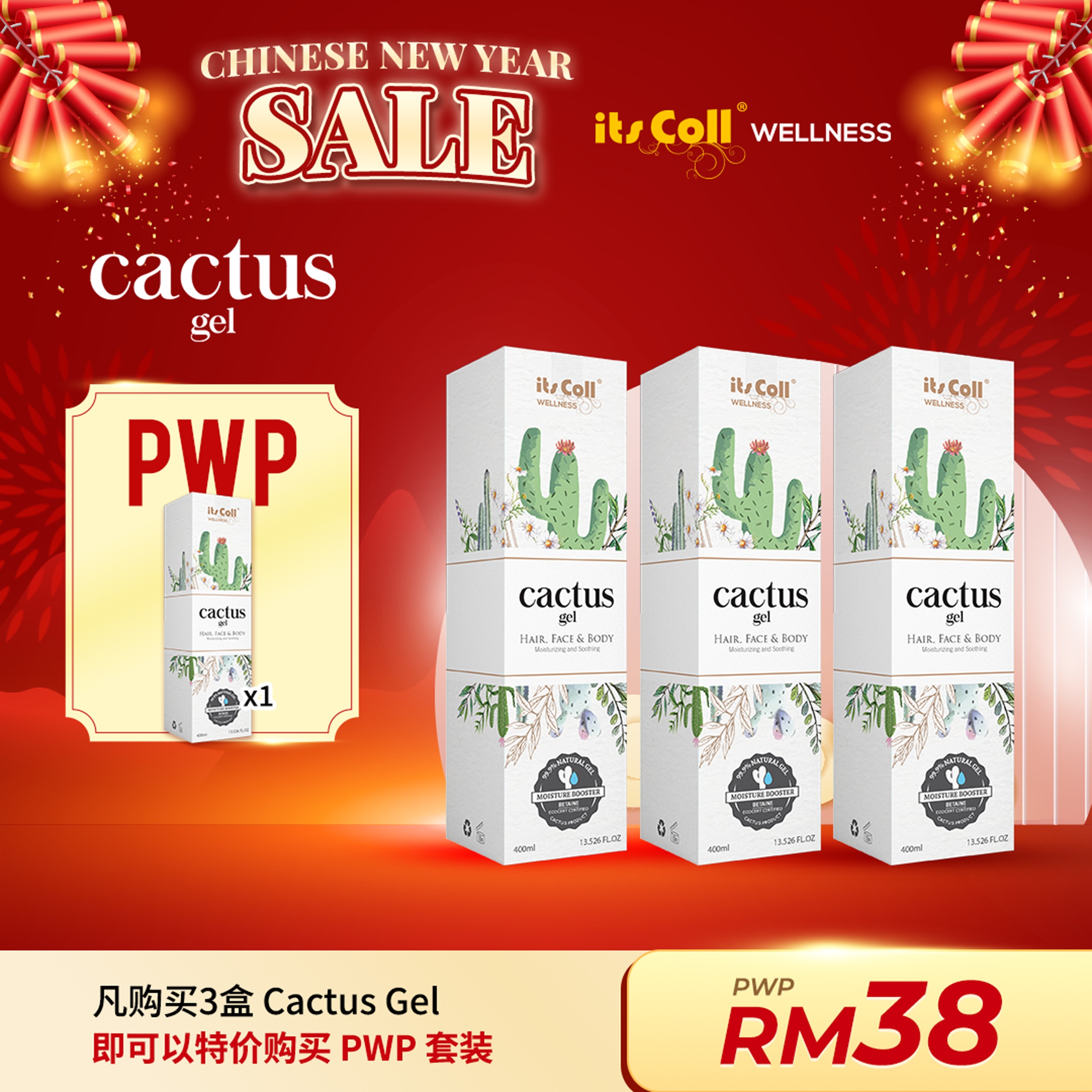 CNY Cactus Gel PWP
