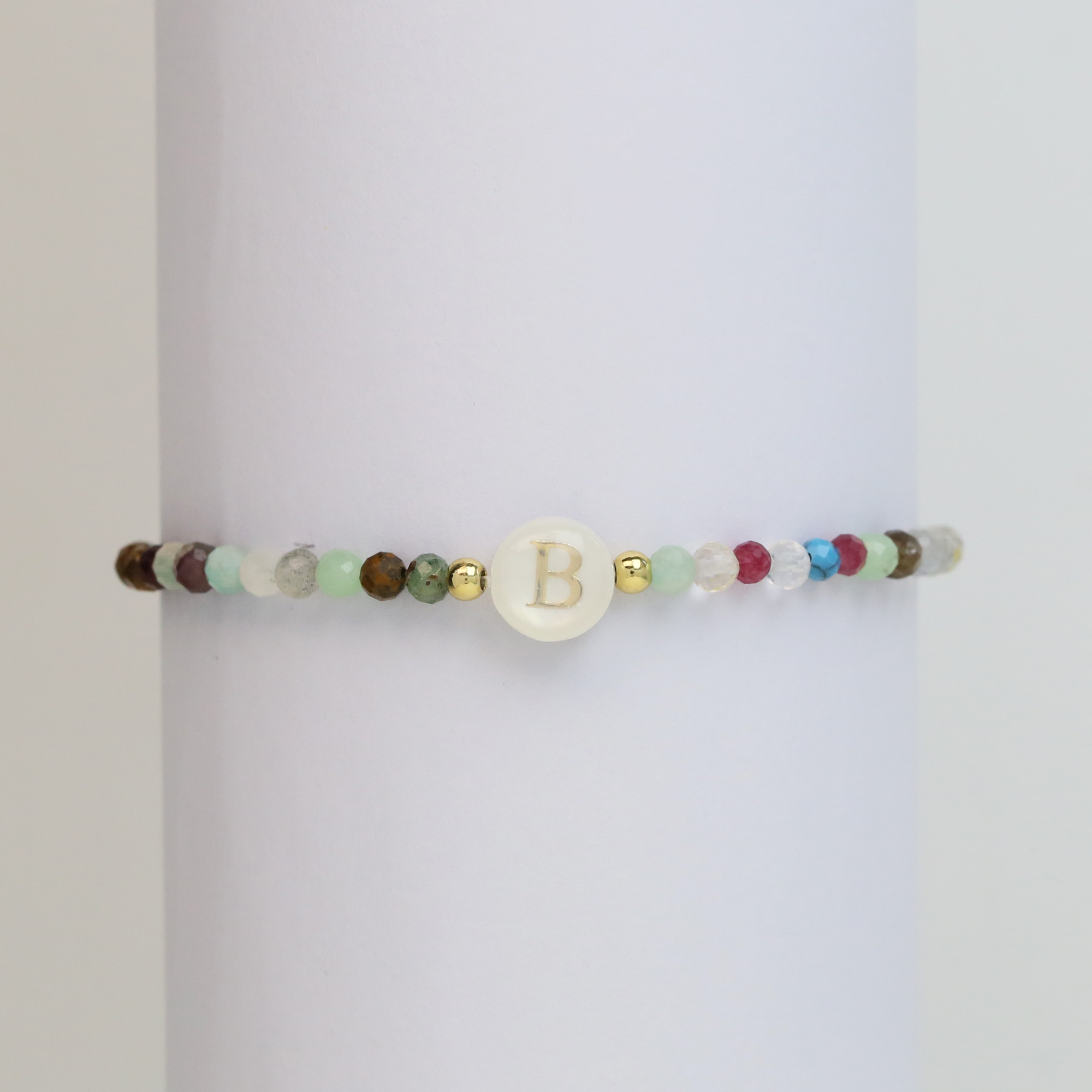 Crystal Initial Bracelets