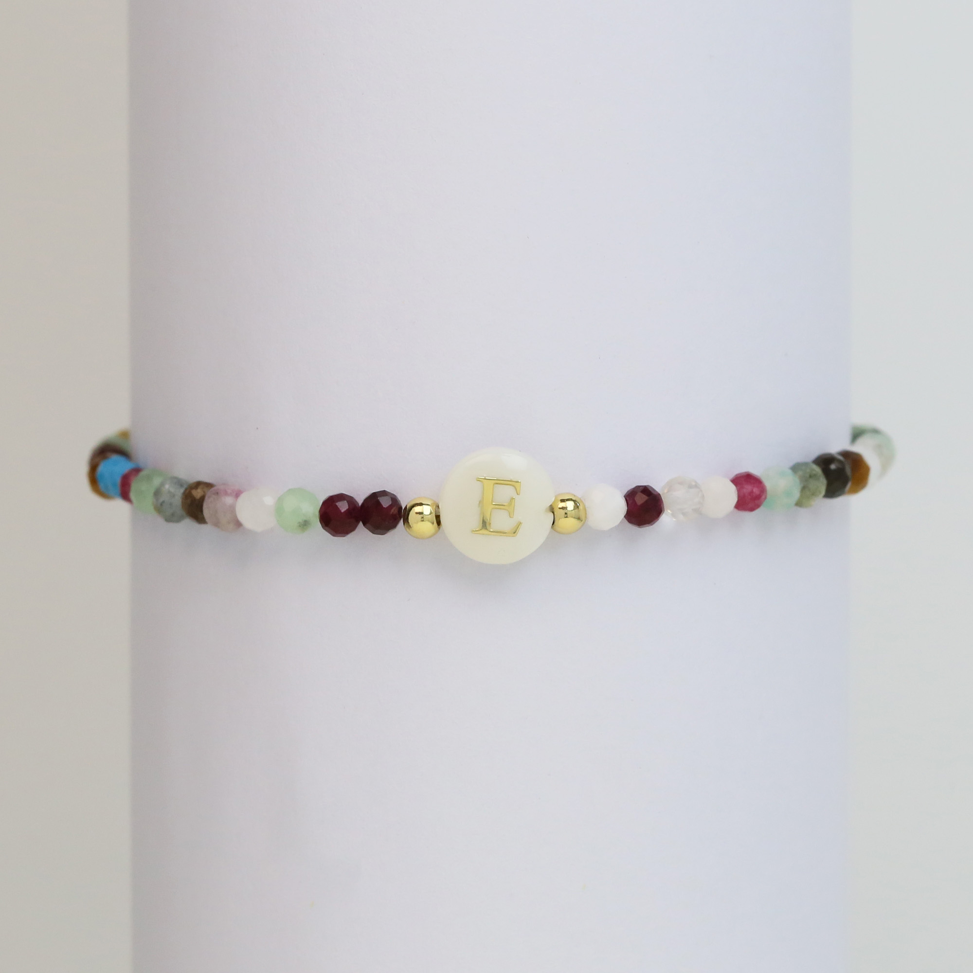 Crystal Initial Bracelets