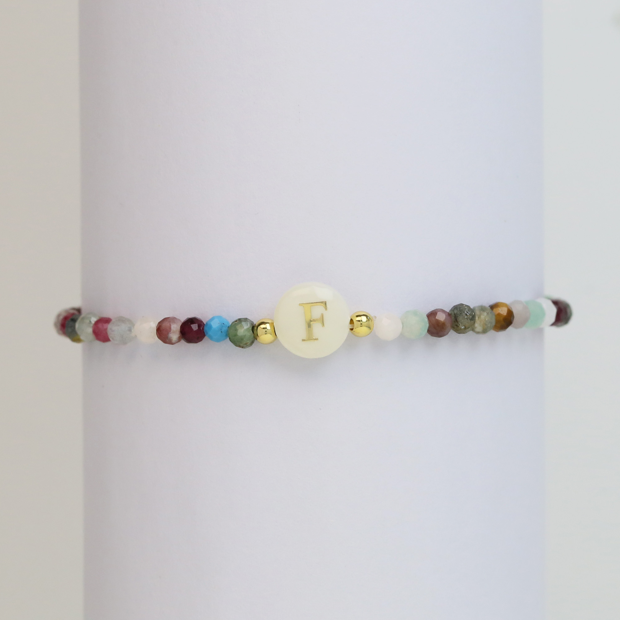 Crystal Initial Bracelets
